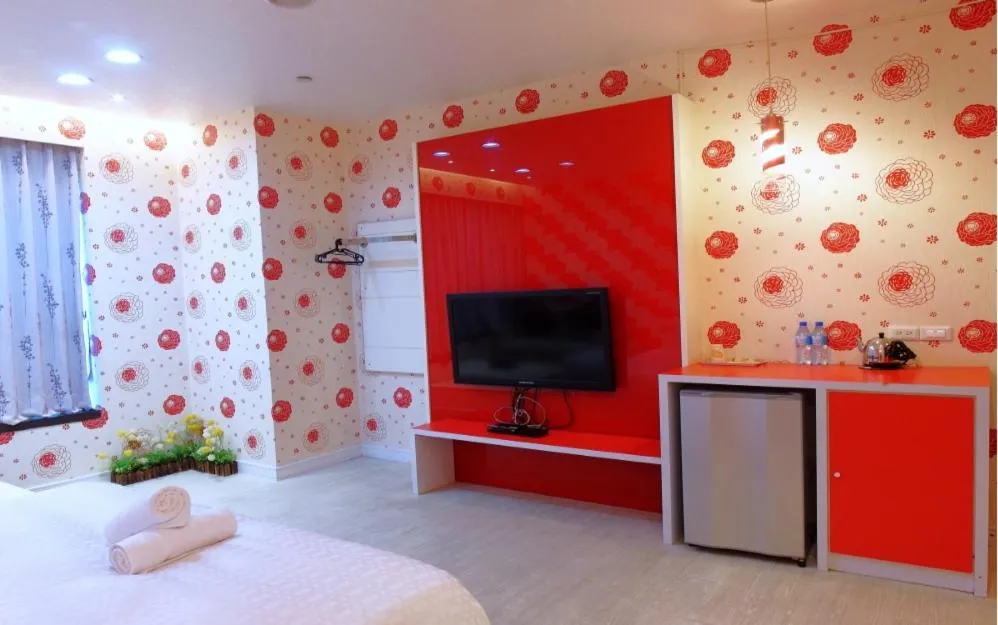 Bed in Neo Sky Hotel