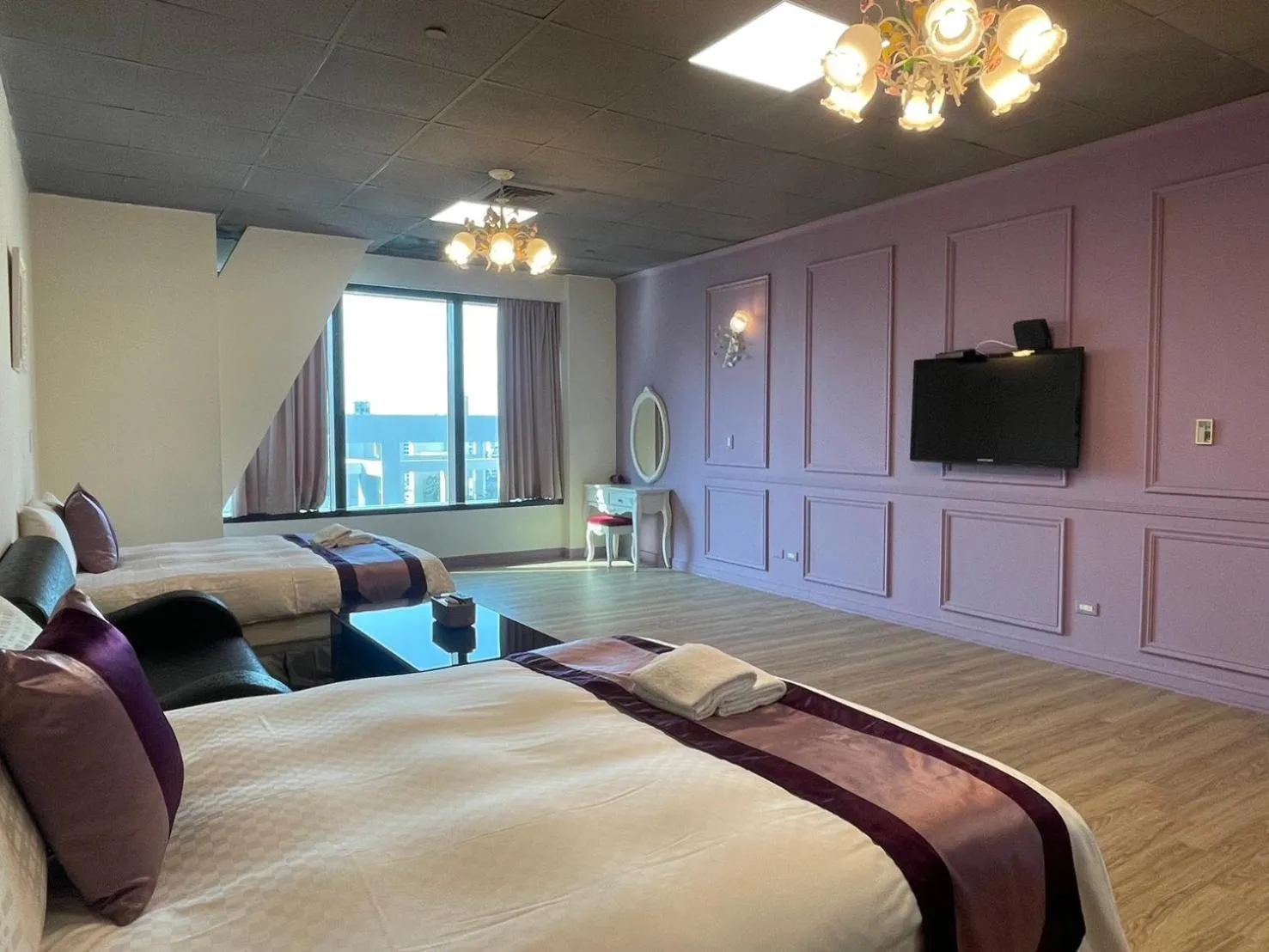 Bed in Neo Sky Hotel