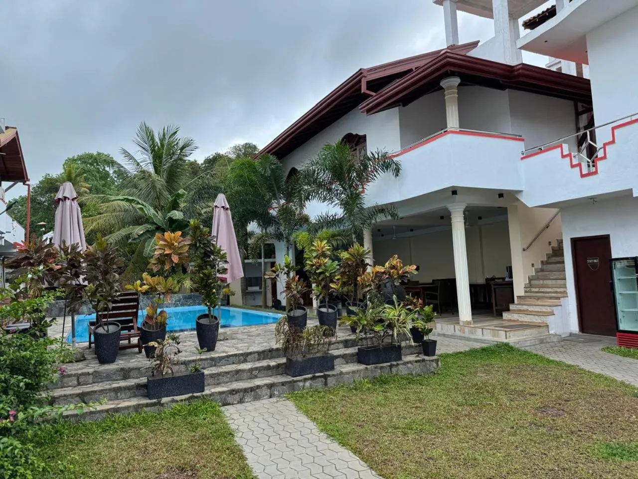 Property building in White Elephant Villa & Restaurant