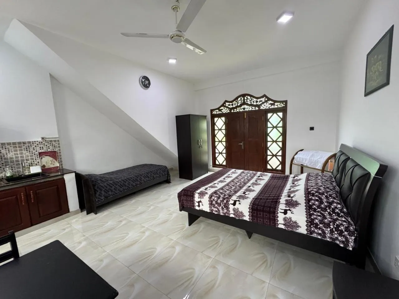 Bed in White Elephant Villa & Restaurant