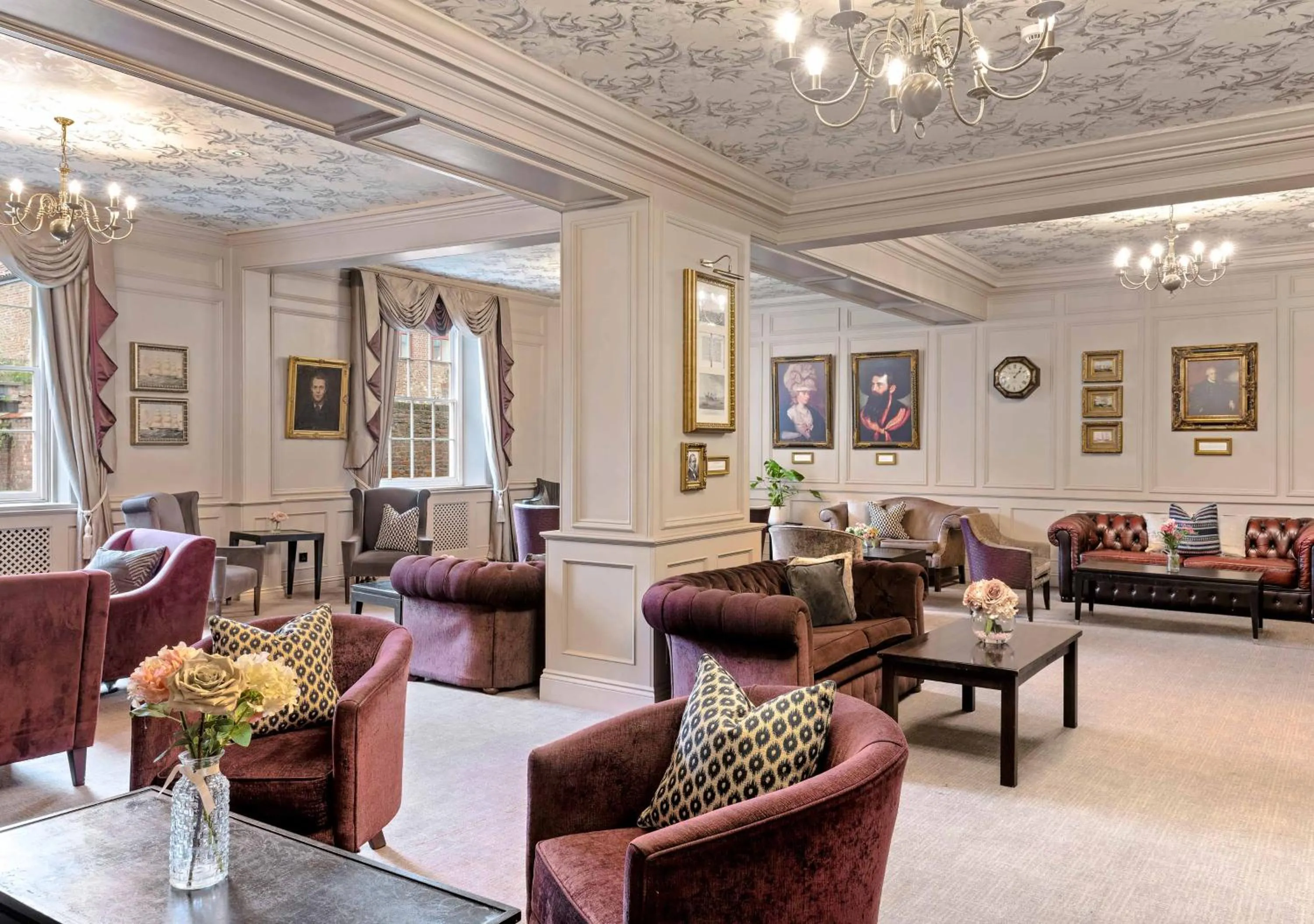 Lounge or bar in Dukes Head Hotel Kings Lynn