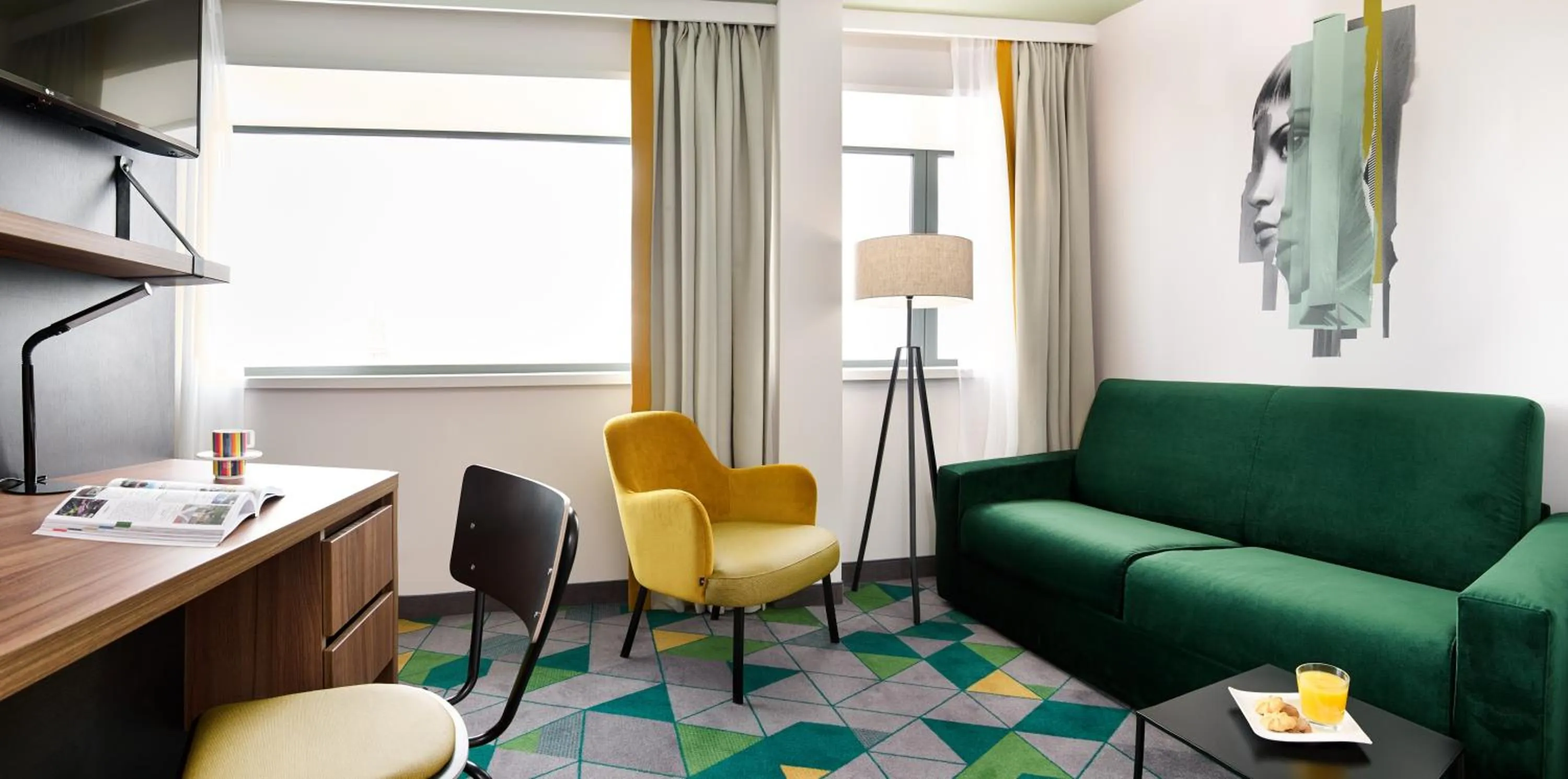 Bedroom in Park Inn By Radisson Hasselt