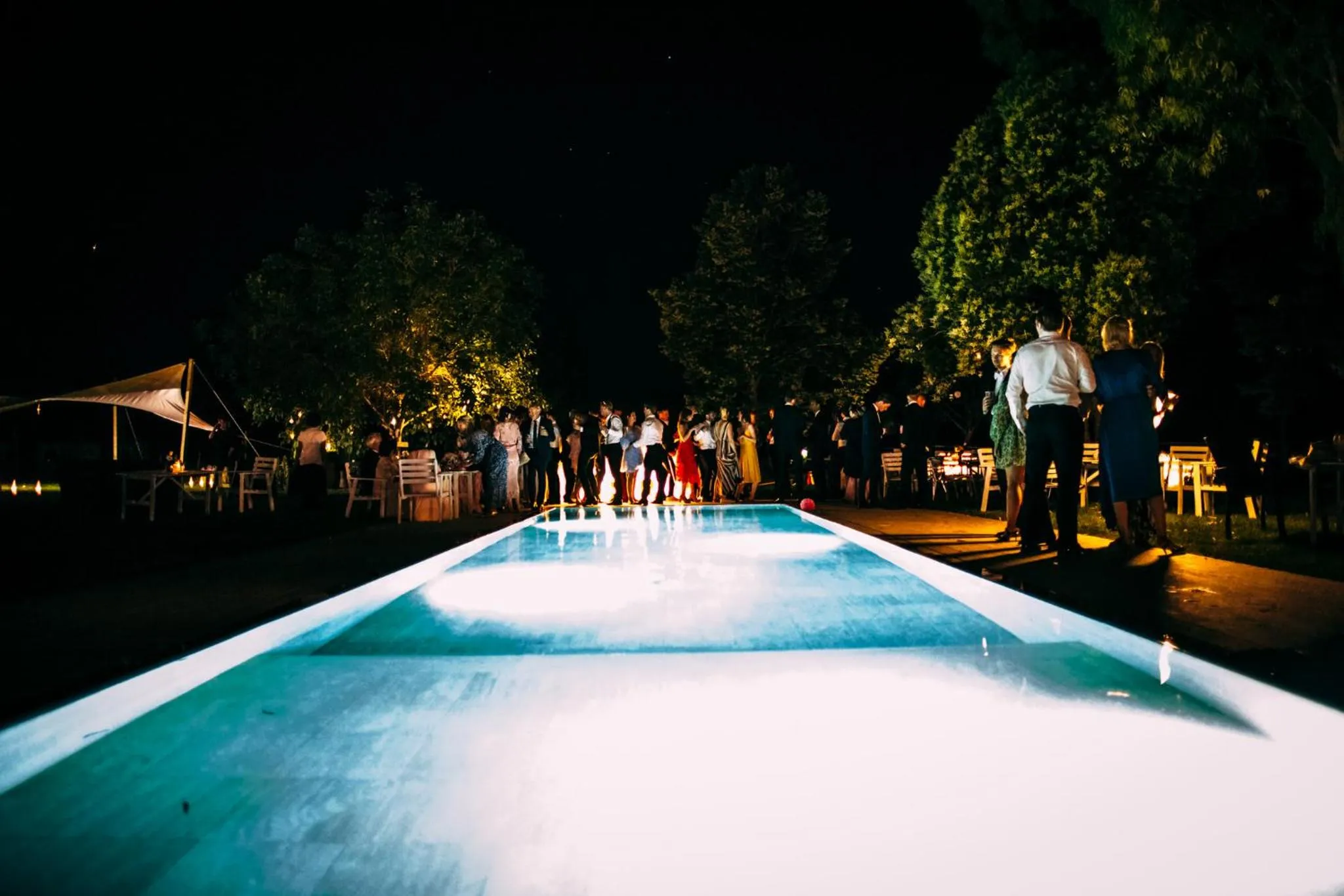 Evening entertainment in Relais Ciavatta Country Hotel