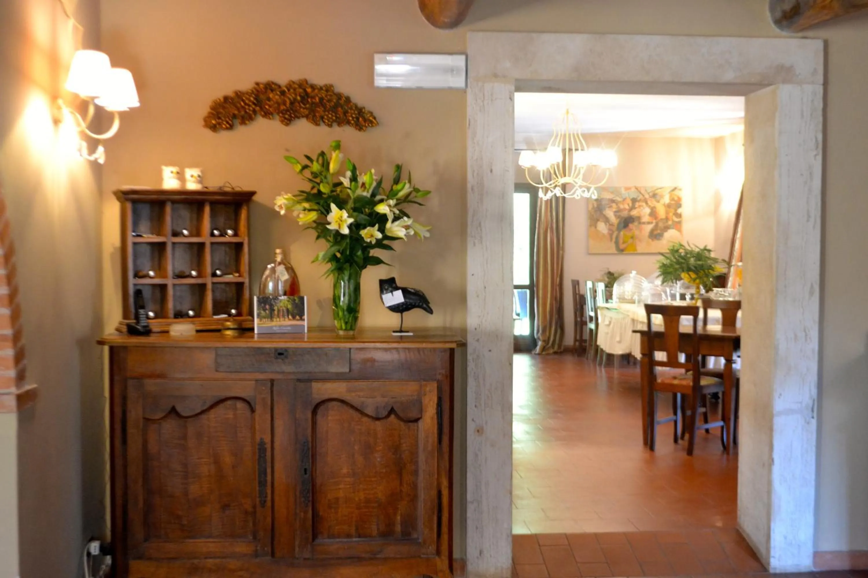 Lobby or reception in Relais Ciavatta Country Hotel