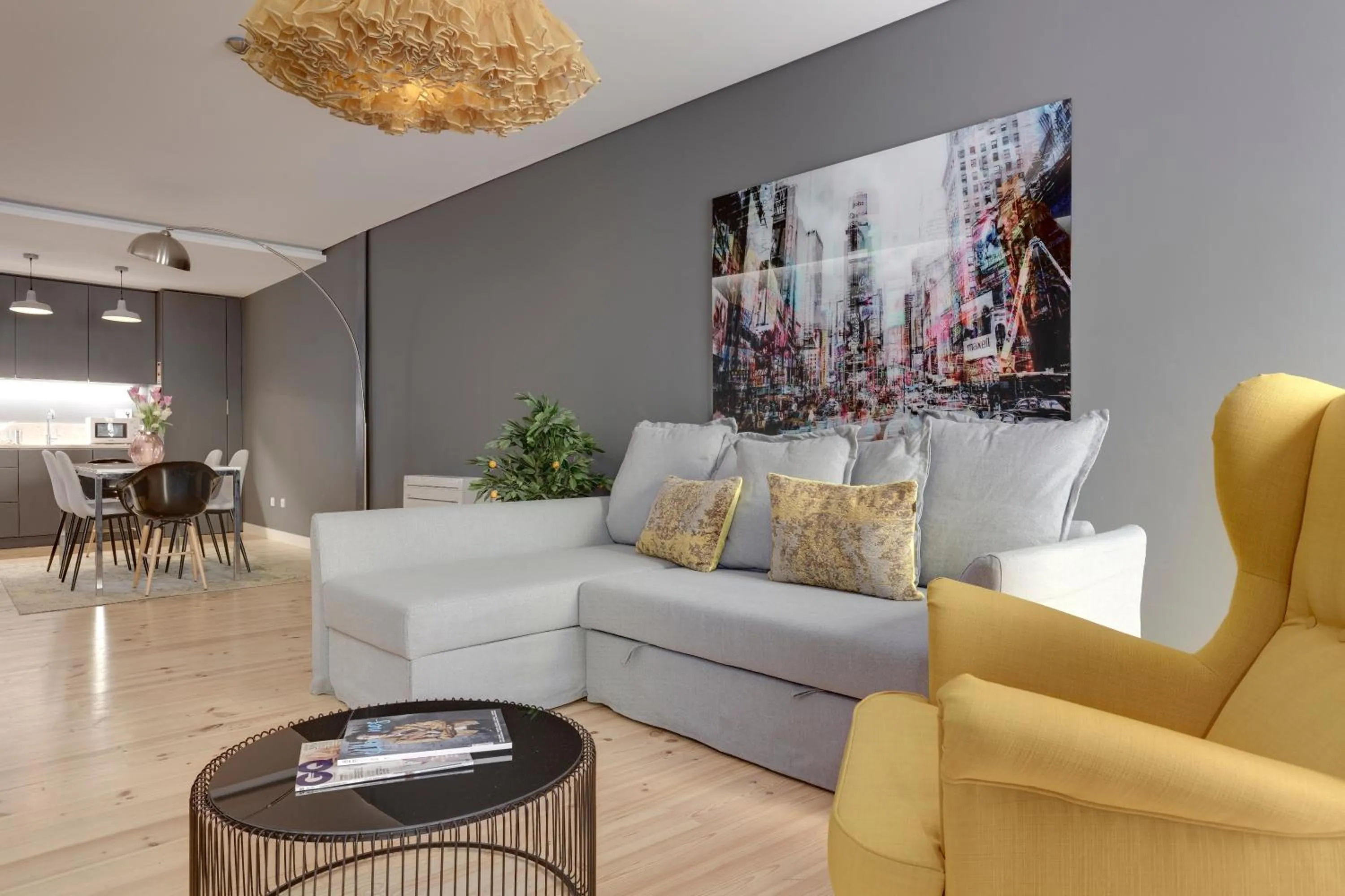 Living room in City Stays Bica Apartments