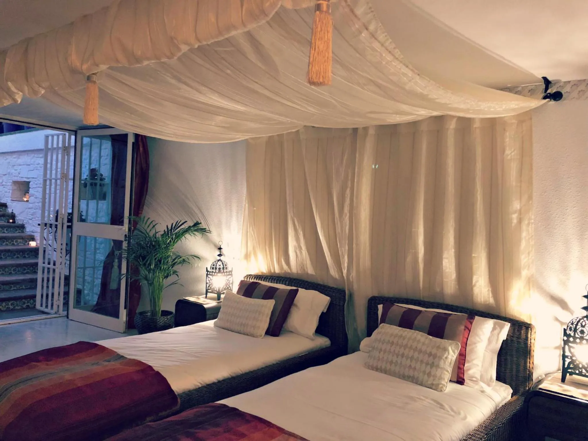 Bed in Villa Breeze Boutique Guest Rooms, Marbella