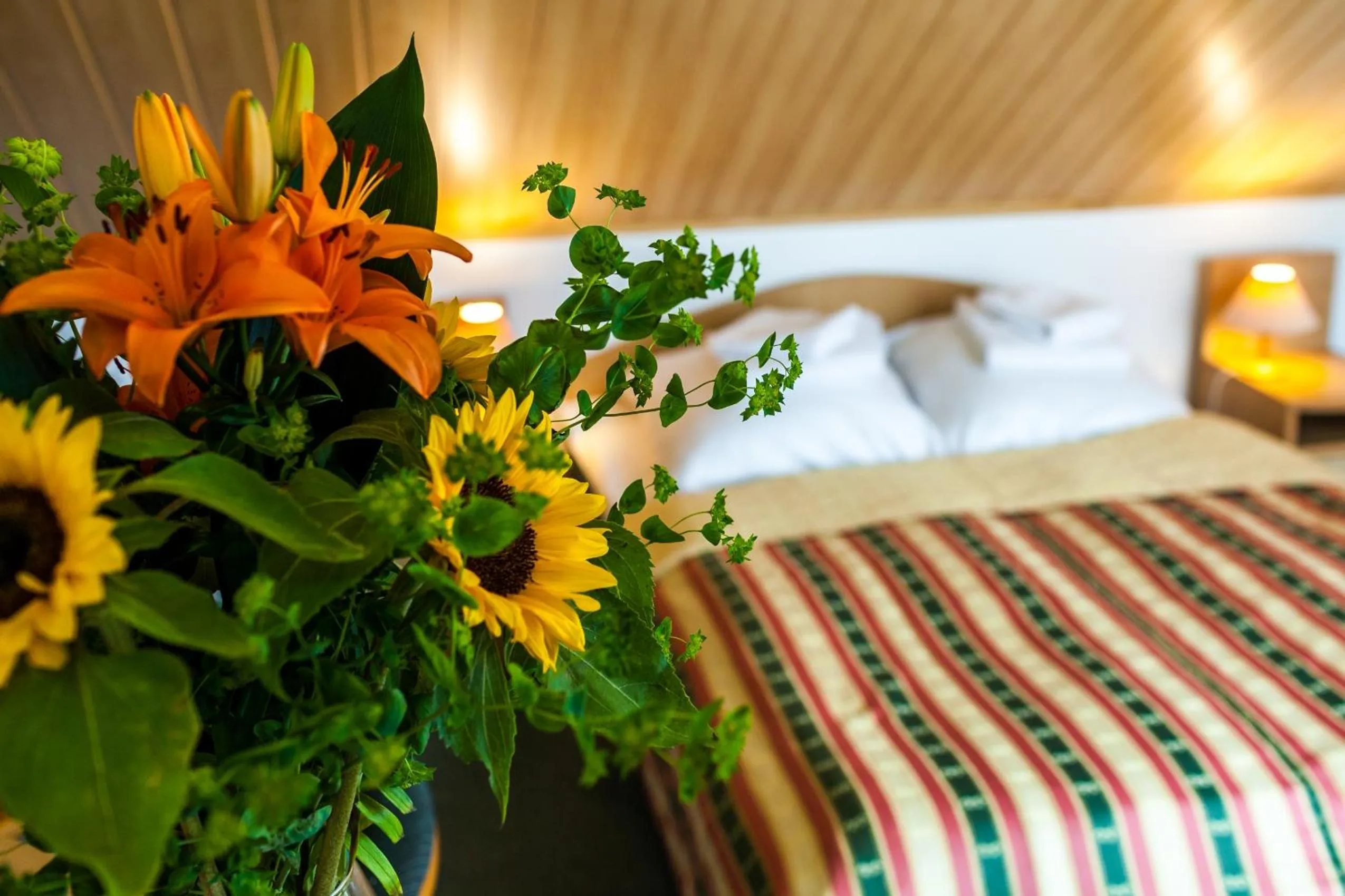 Bed in Hotel Jaskółka