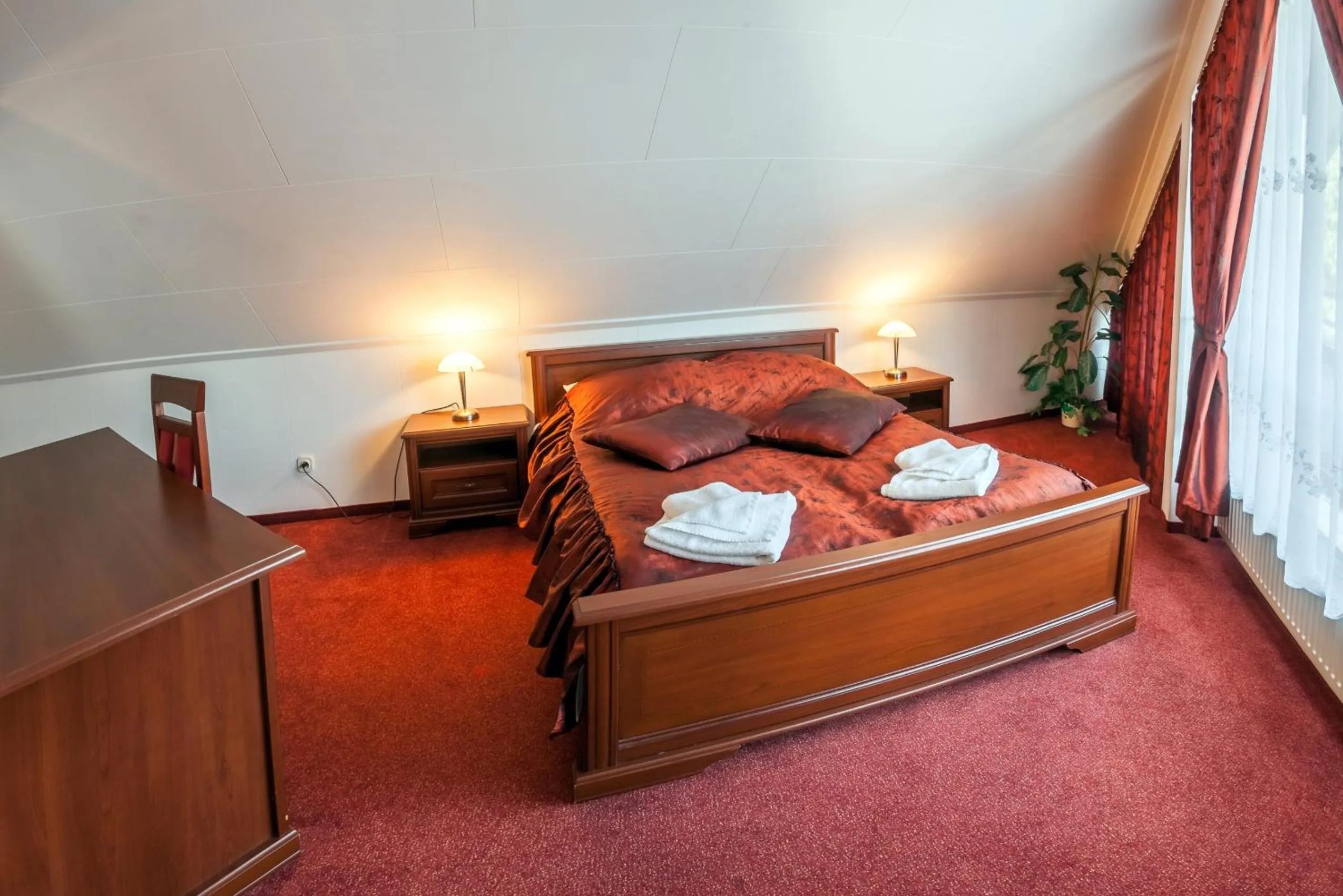 Bed in Hotel Jaskółka