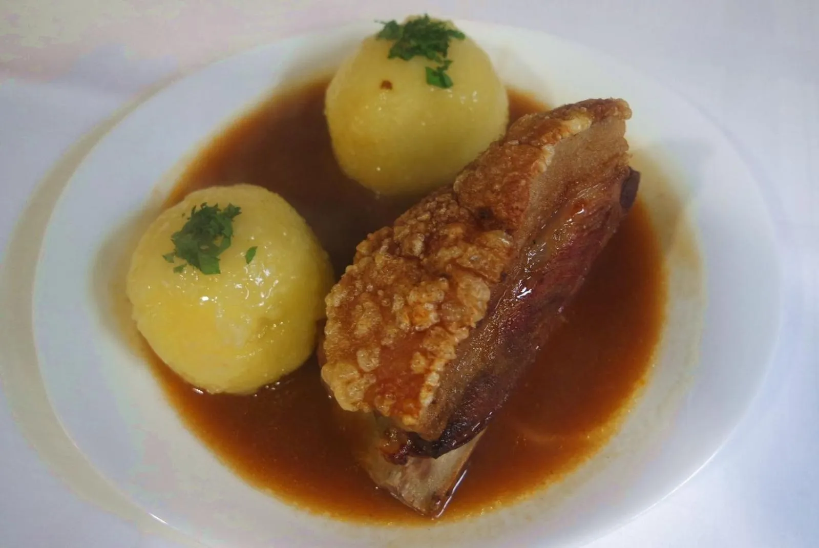 Food close-up in Gaststätte Schwenksaal