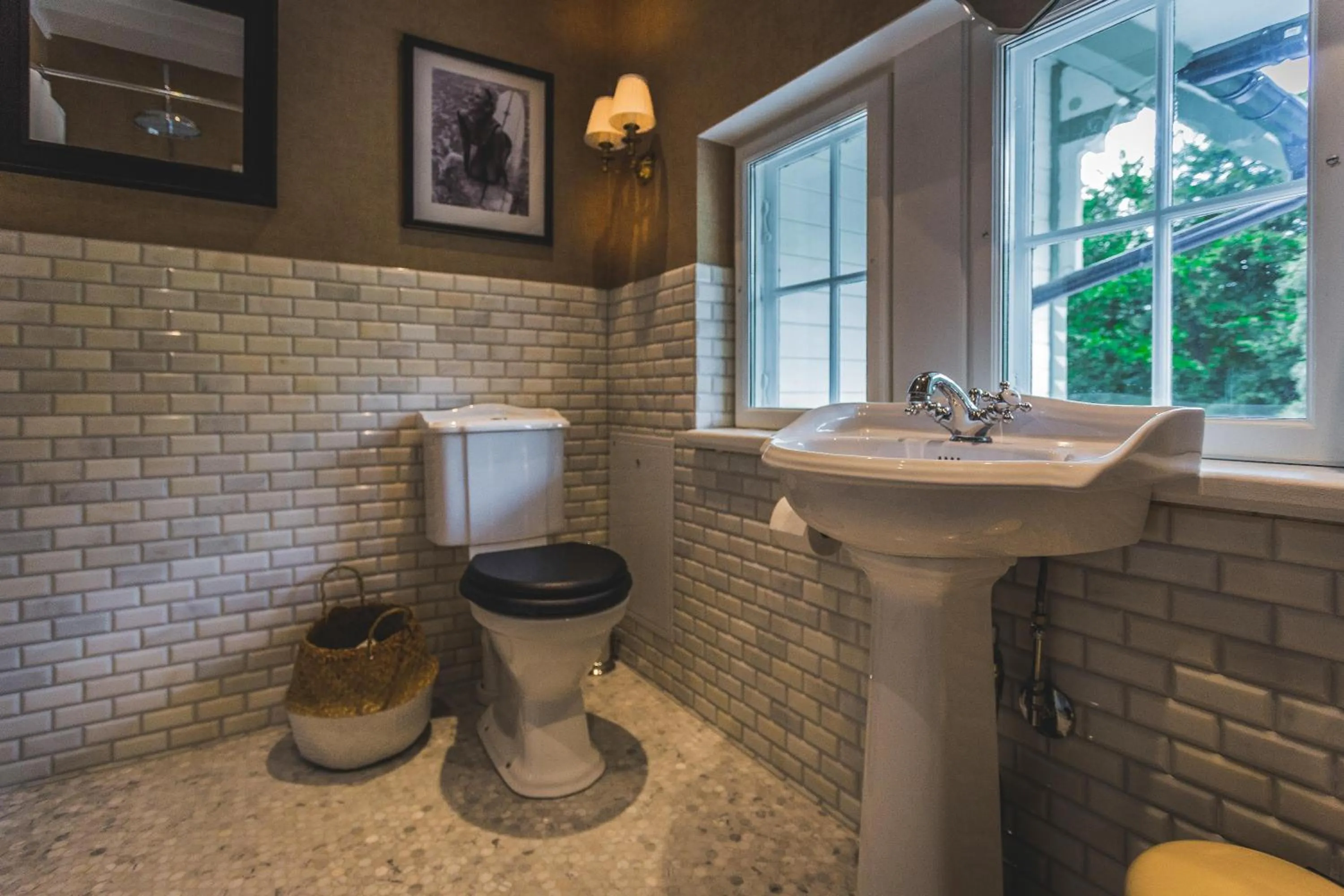 Bathroom in Villa Strandvägen