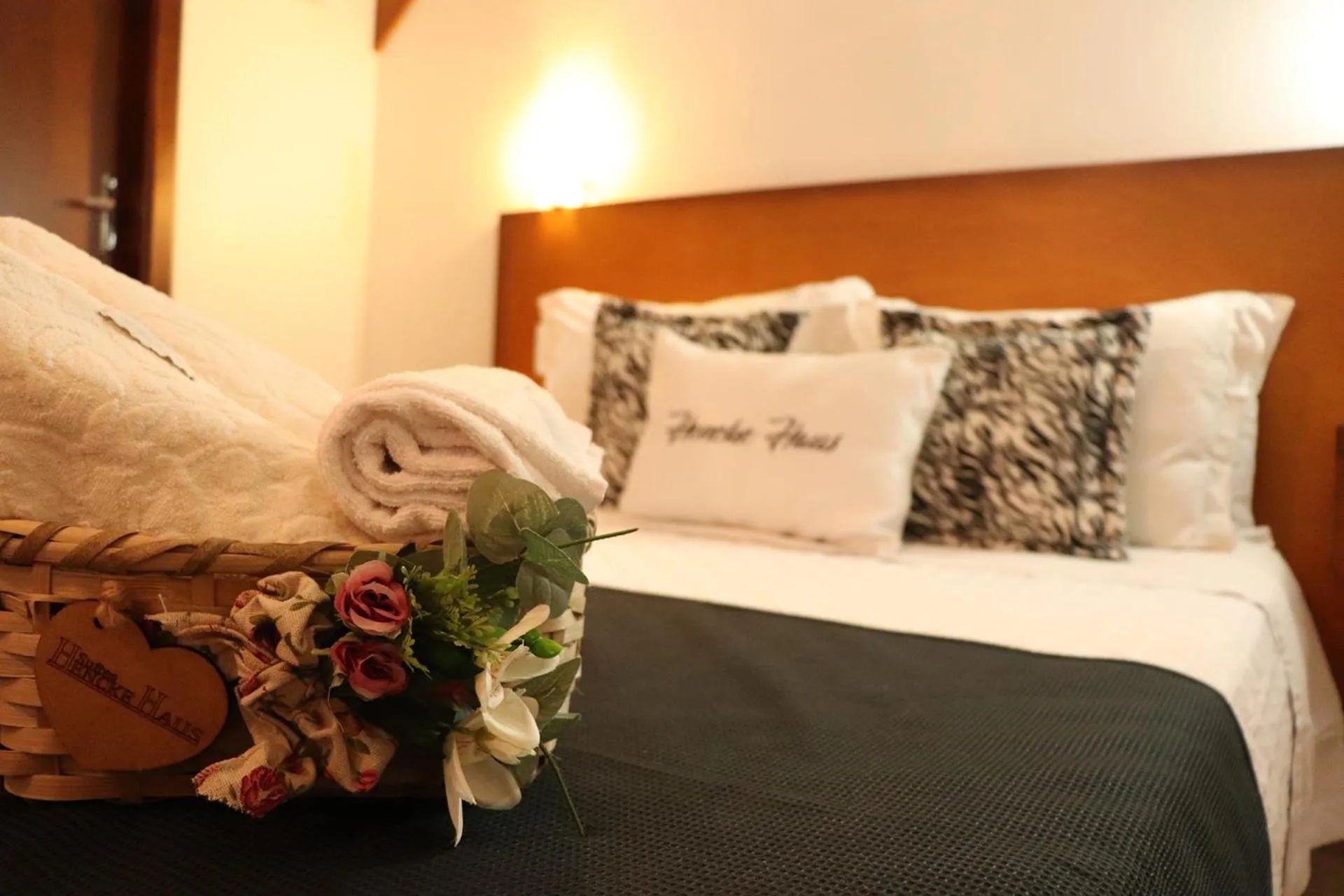 Bed in Pousada Hencke Haus