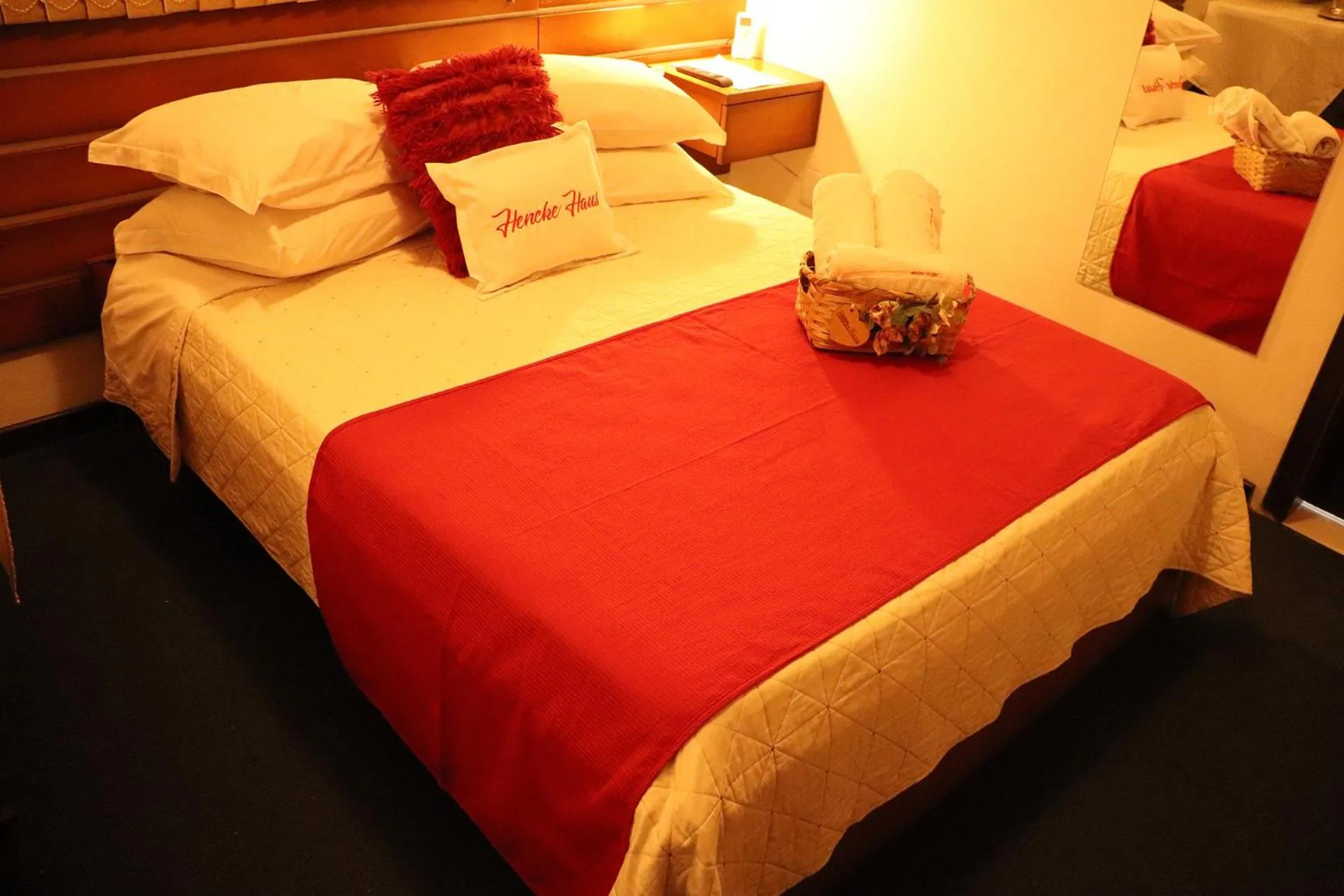 Bed in Pousada Hencke Haus