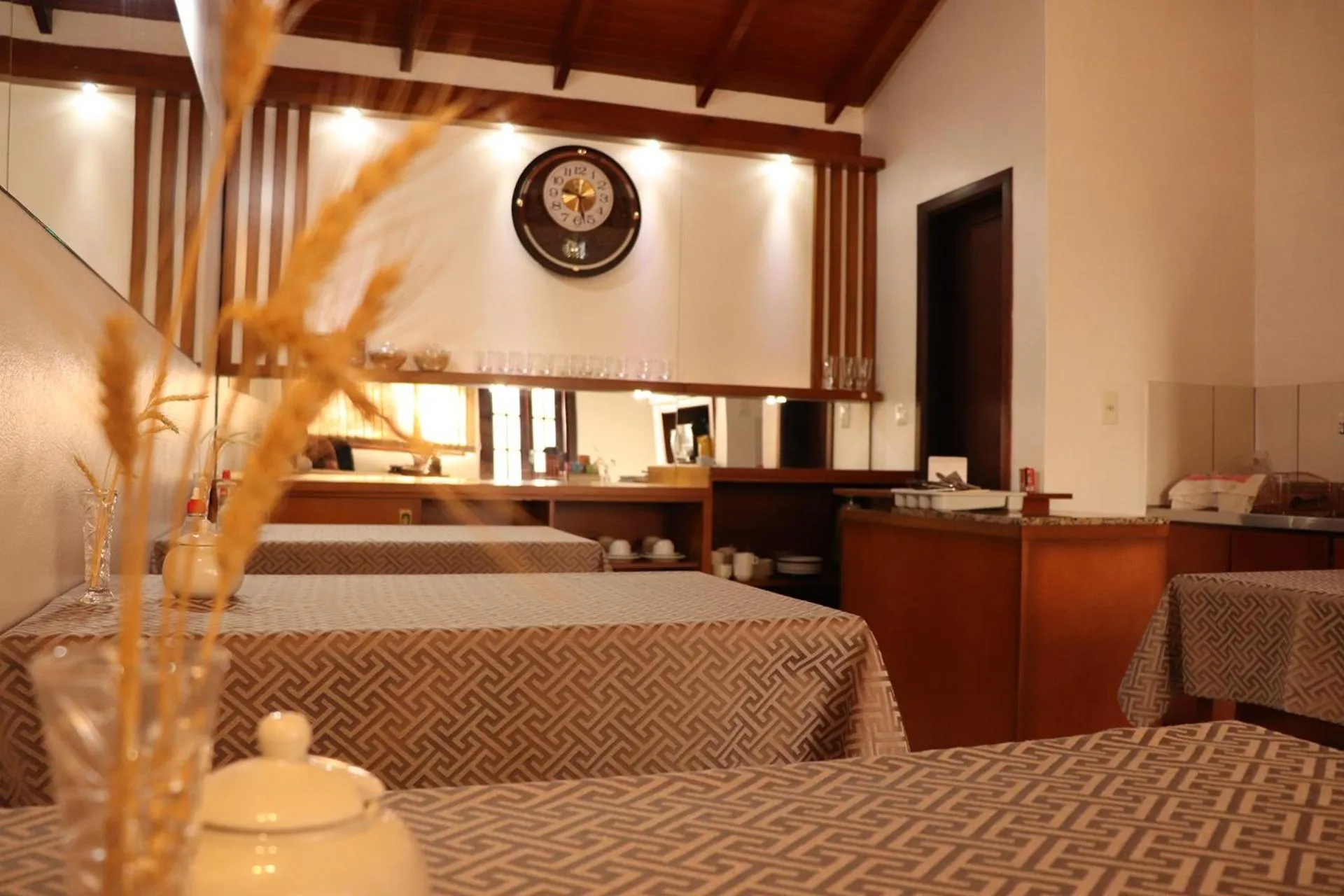 Communal kitchen in Pousada Hencke Haus