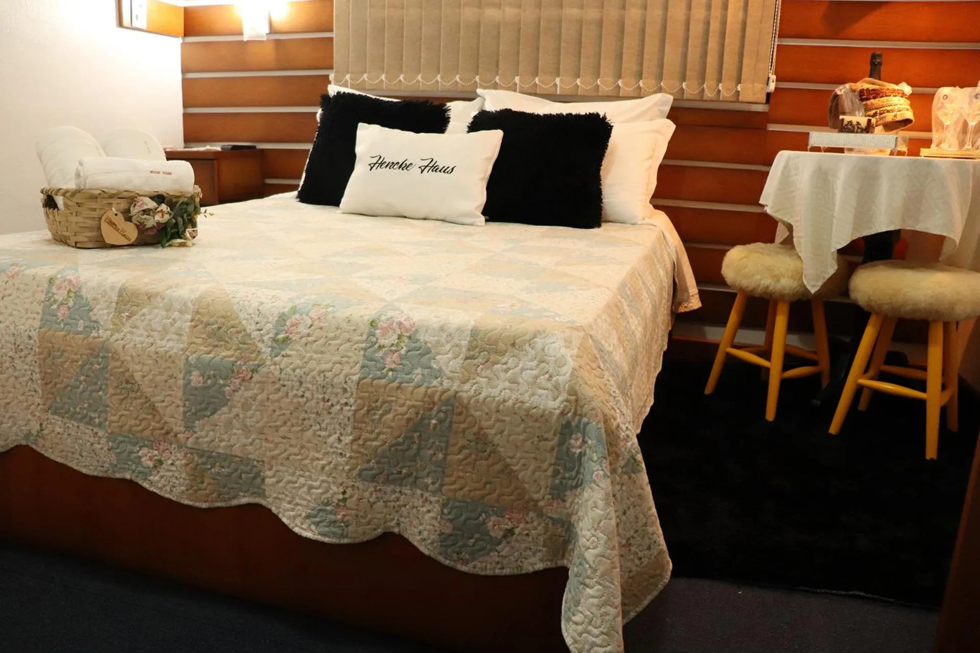 Bed in Pousada Hencke Haus