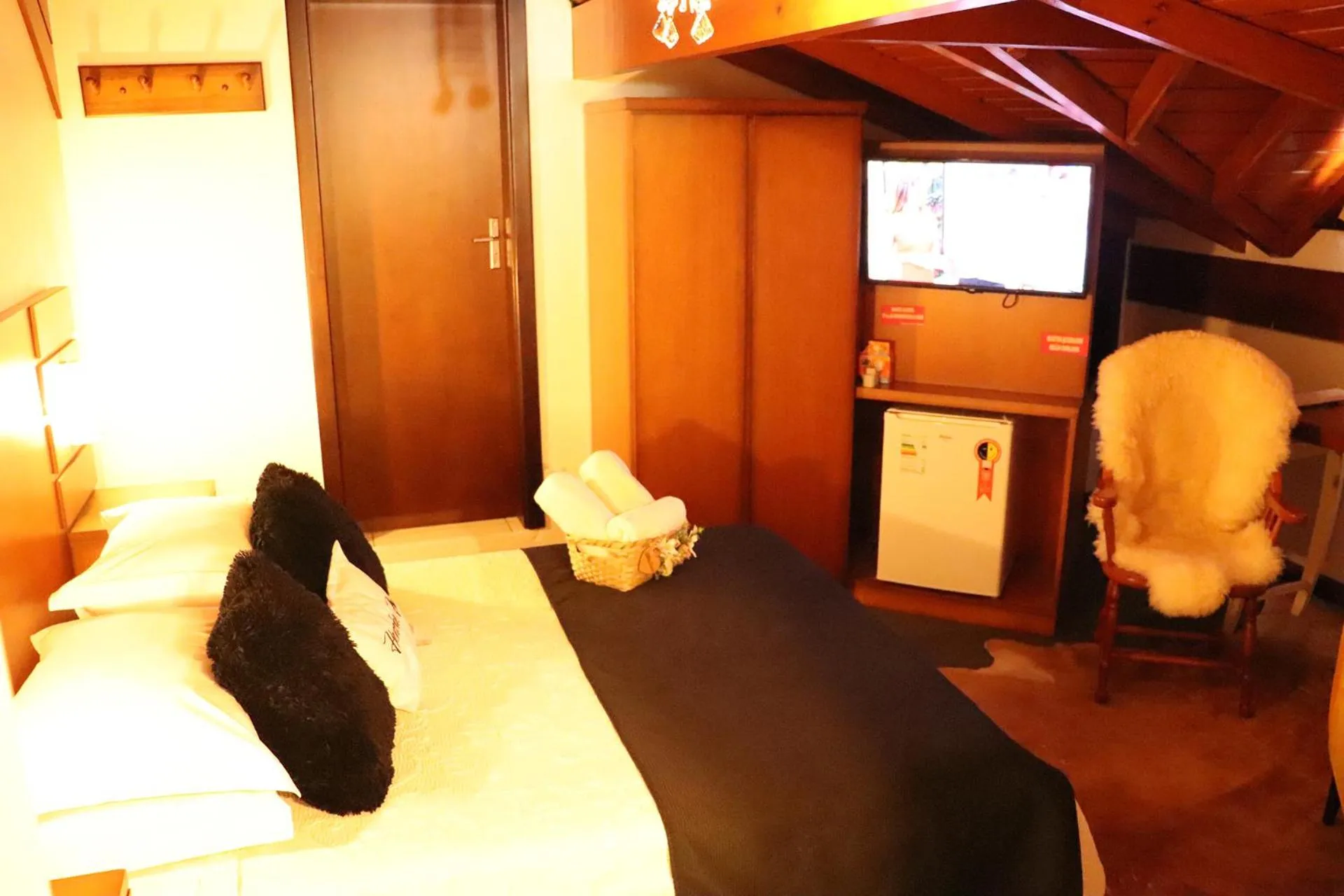 Bed in Pousada Hencke Haus