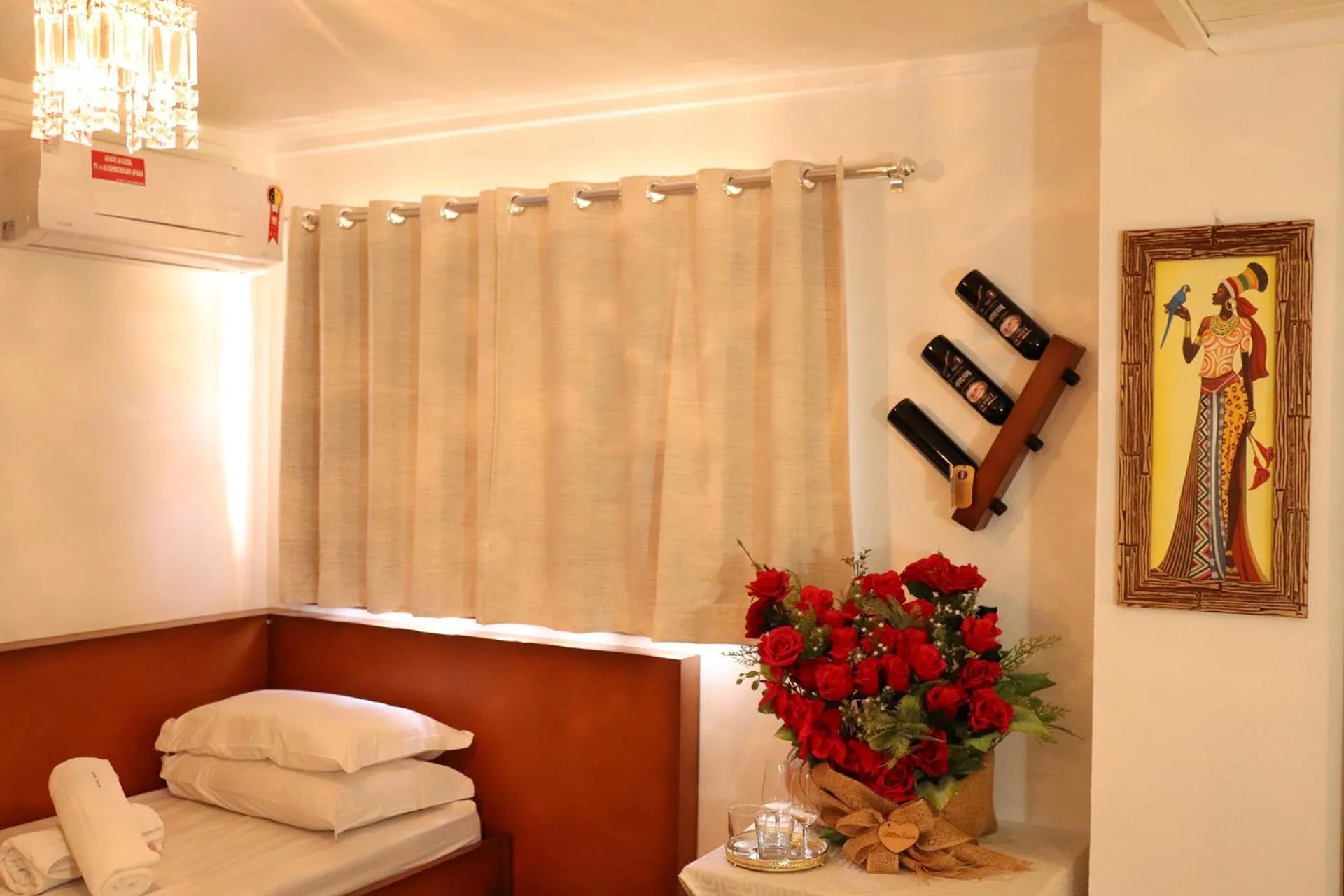 Bed in Pousada Hencke Haus