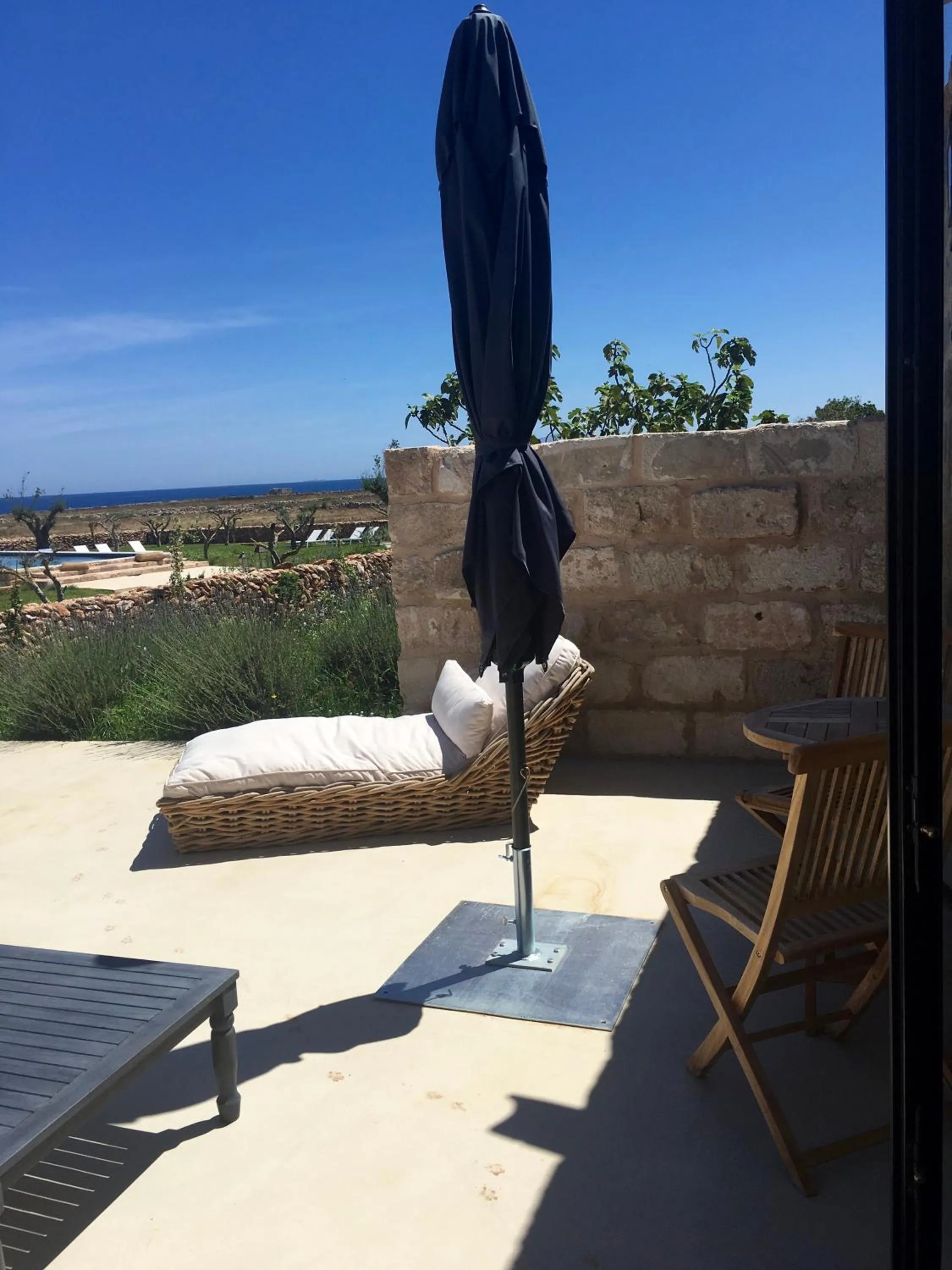 Patio in Il Baglio sull'Acqua