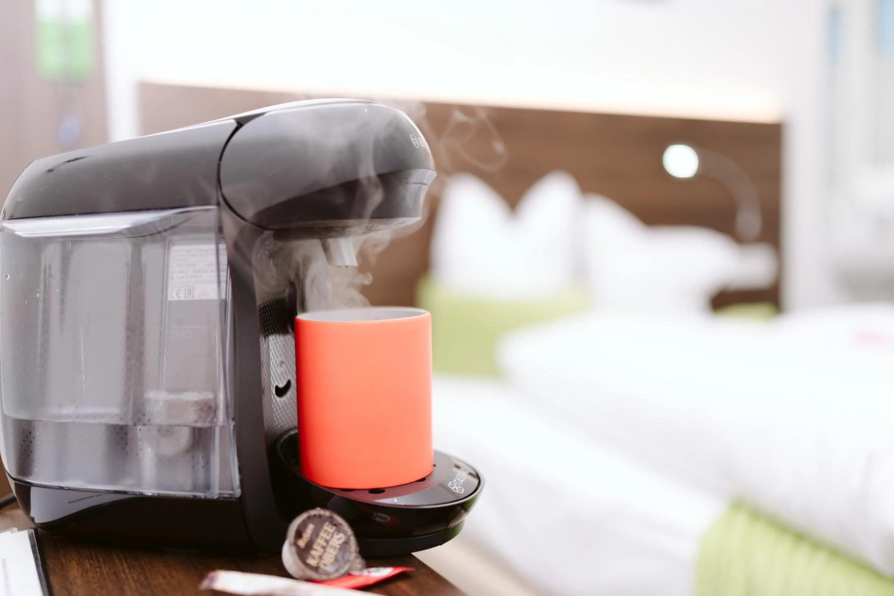 Coffee/tea facilities, Bed in Velden24 - create your own stay