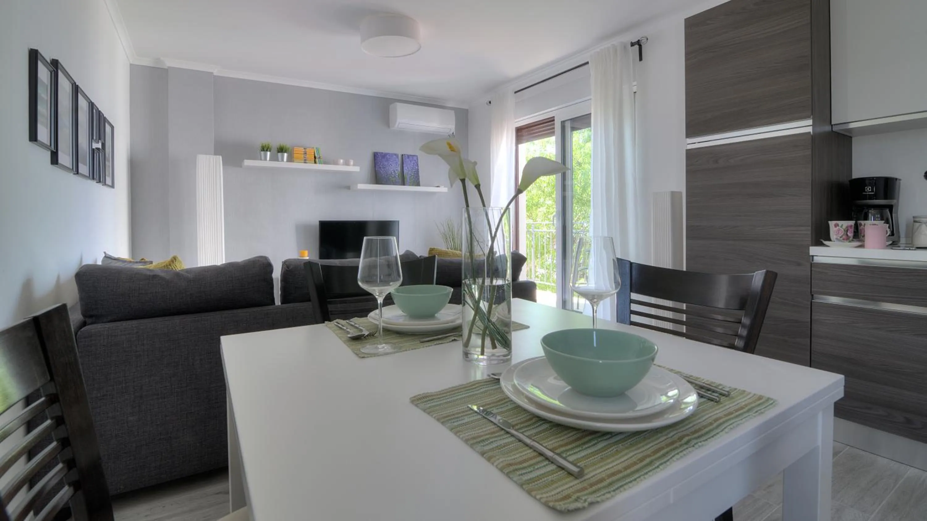 Dining area in Apartment Franko
