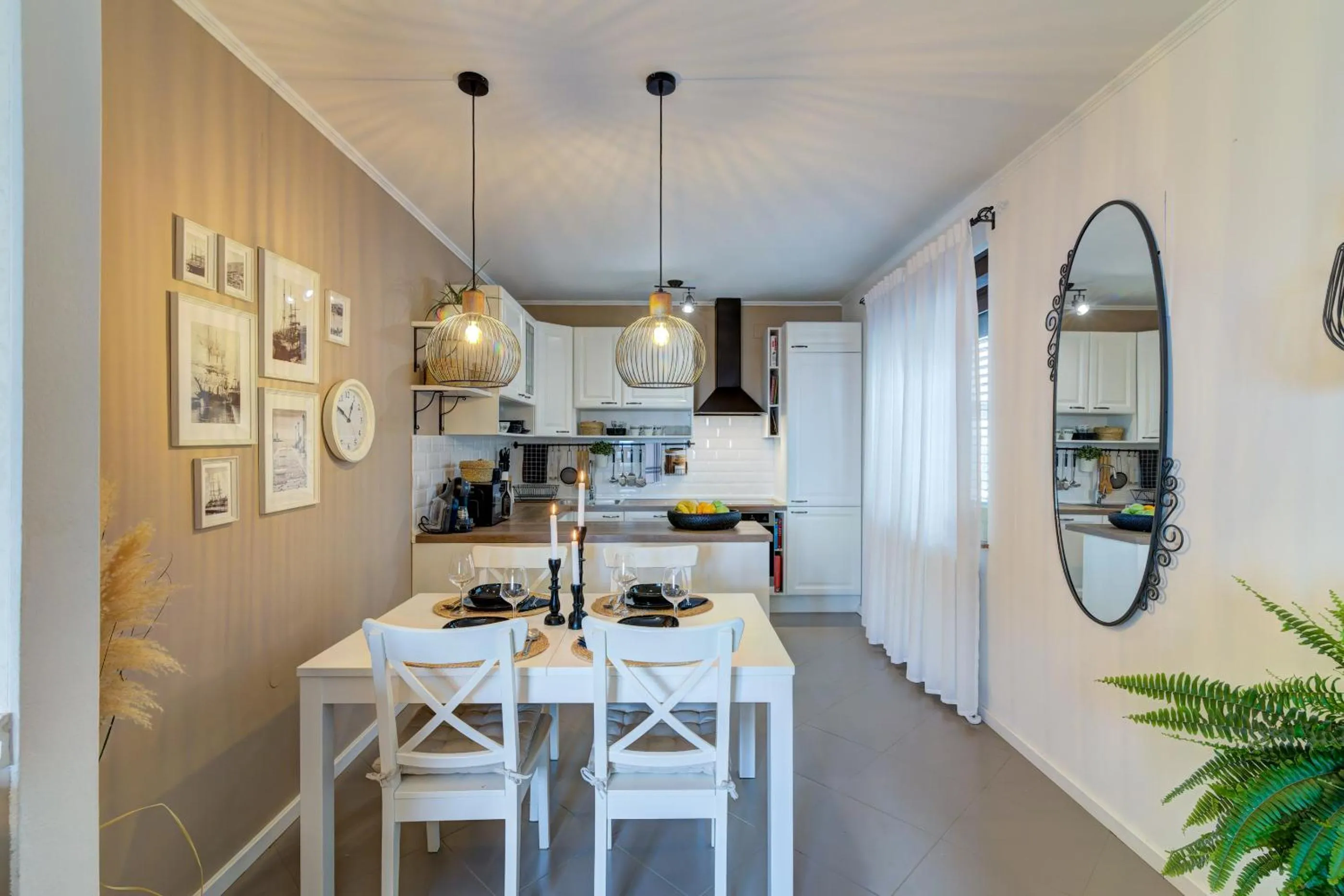 Dining area in Apartment Franko