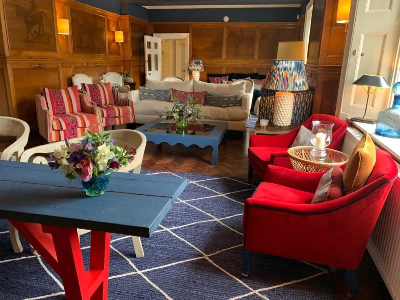 Lounge or bar in The Grosvenor Stockbridge