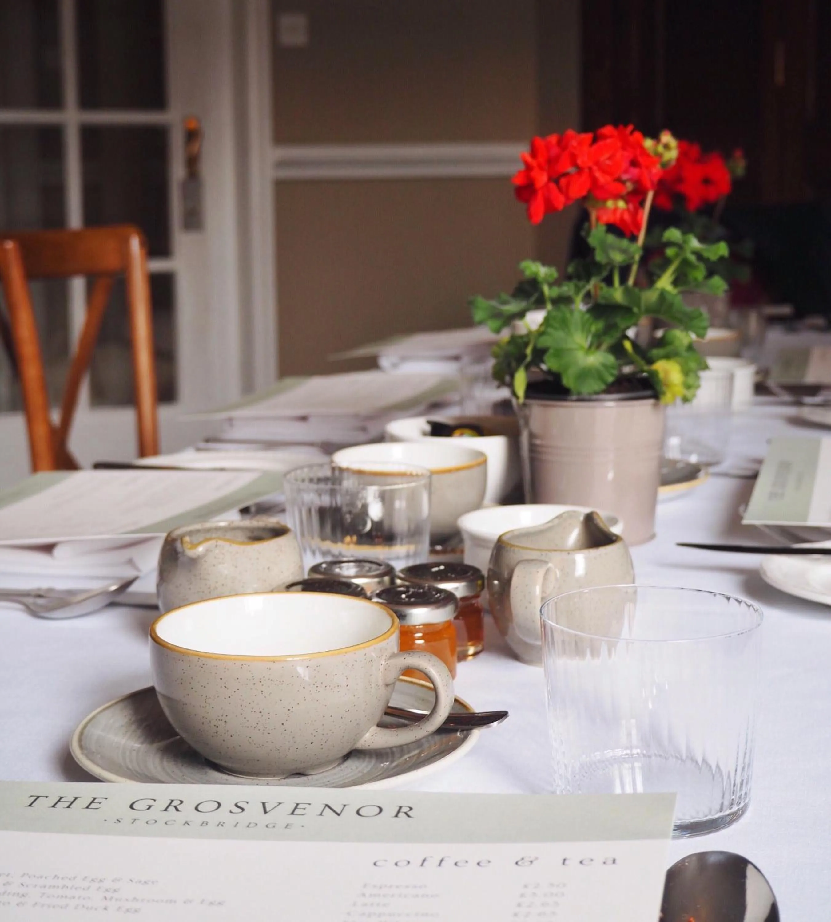 Restaurant/places to eat in The Grosvenor Stockbridge