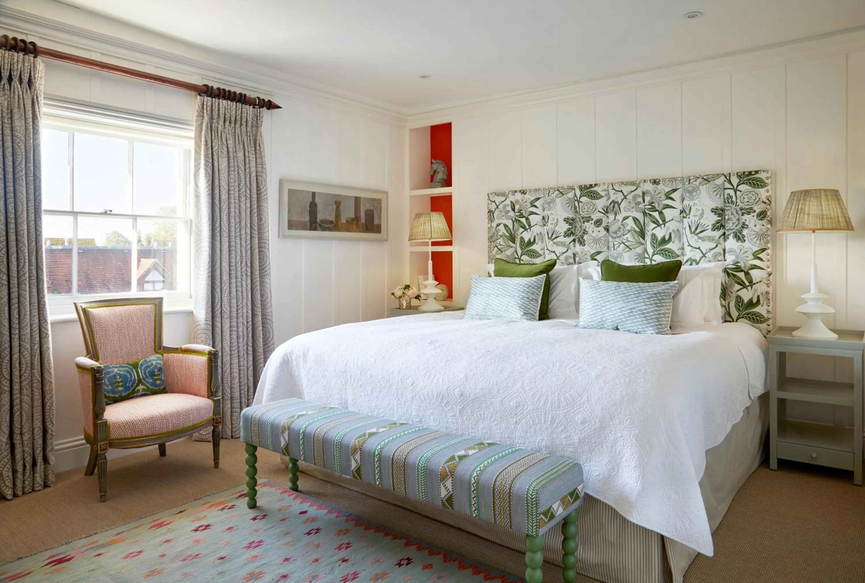 Bed in The Grosvenor Stockbridge