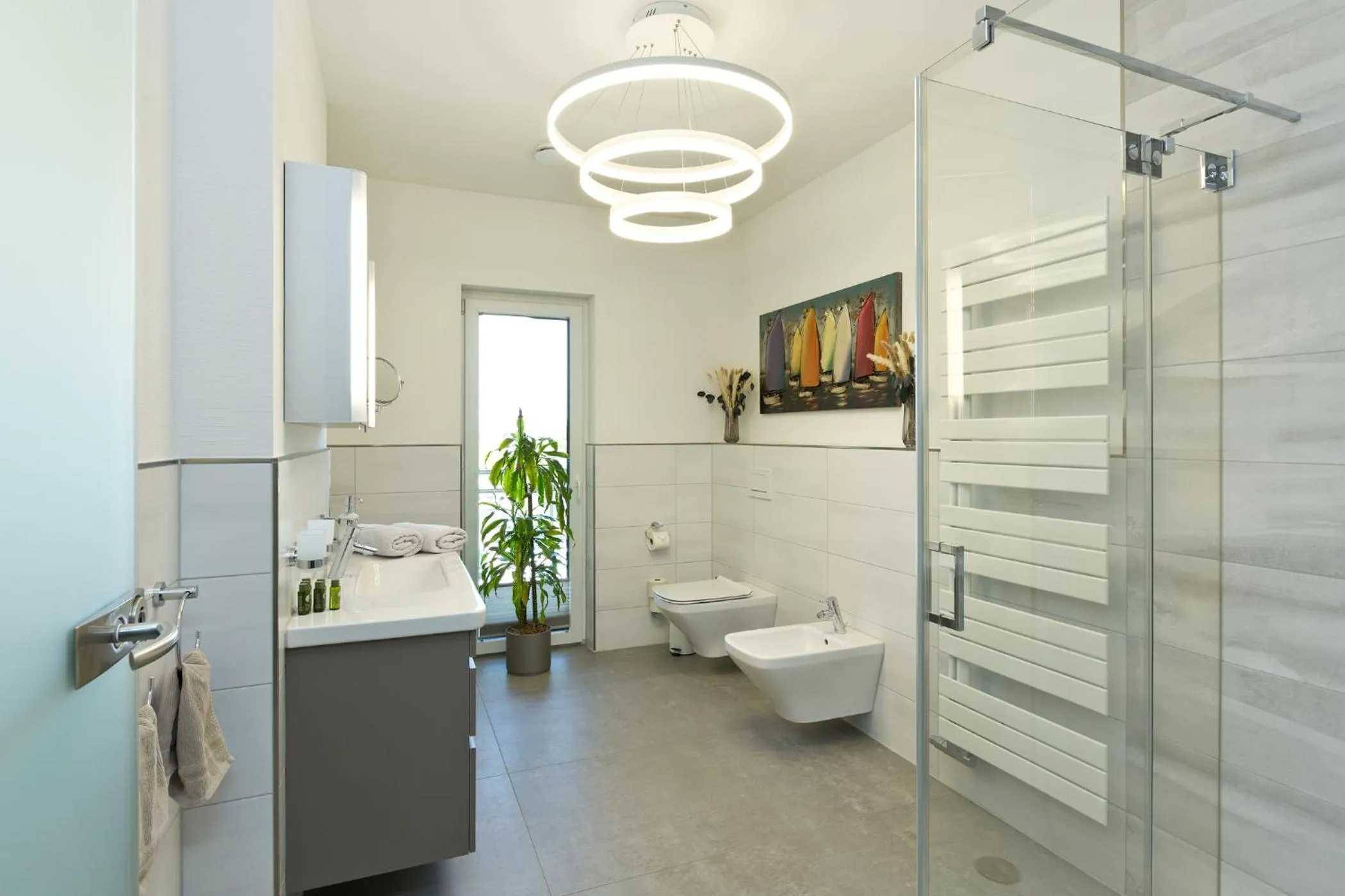 Bathroom in Kells Appartements