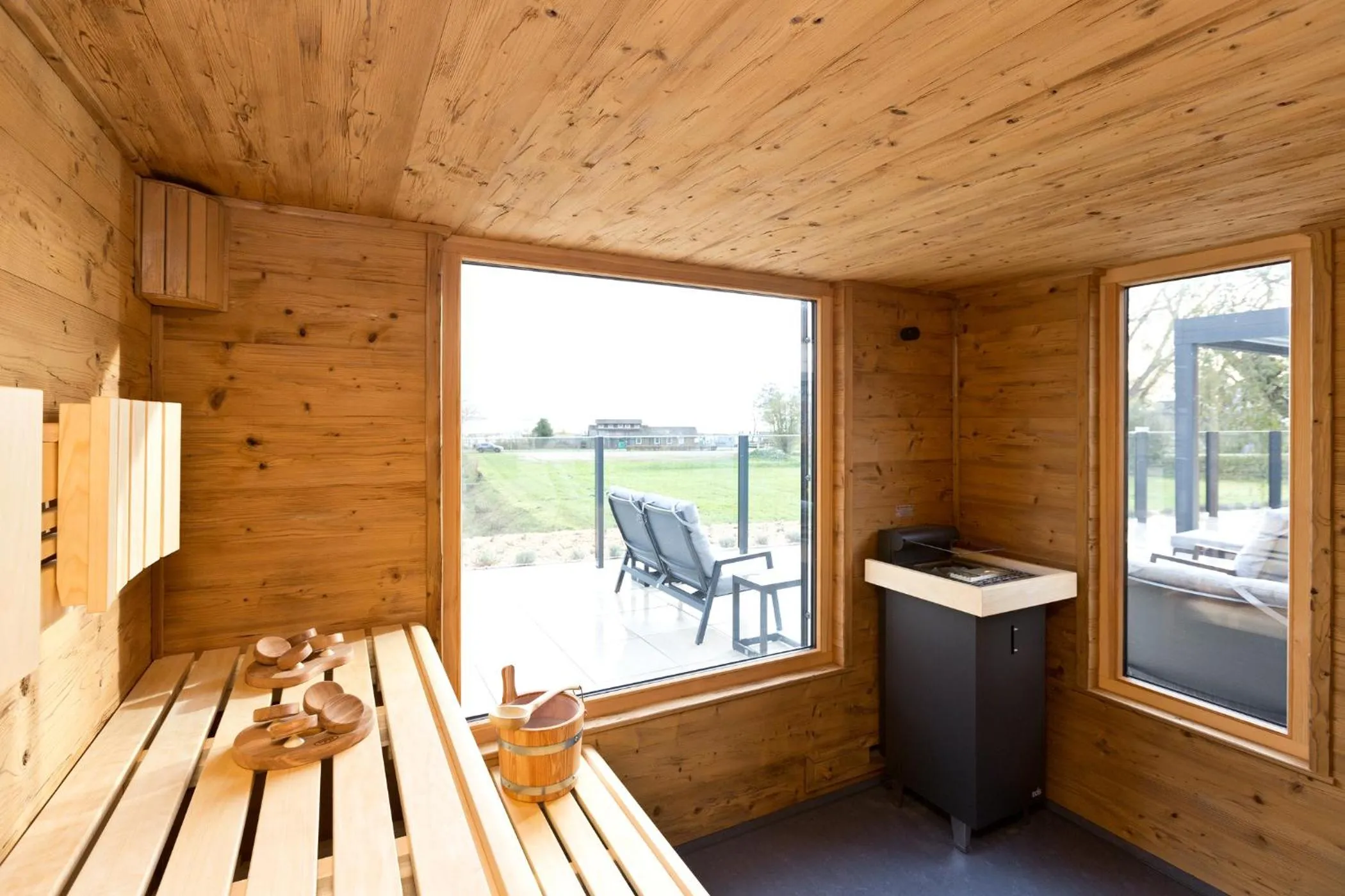 Sauna in Kells Appartements