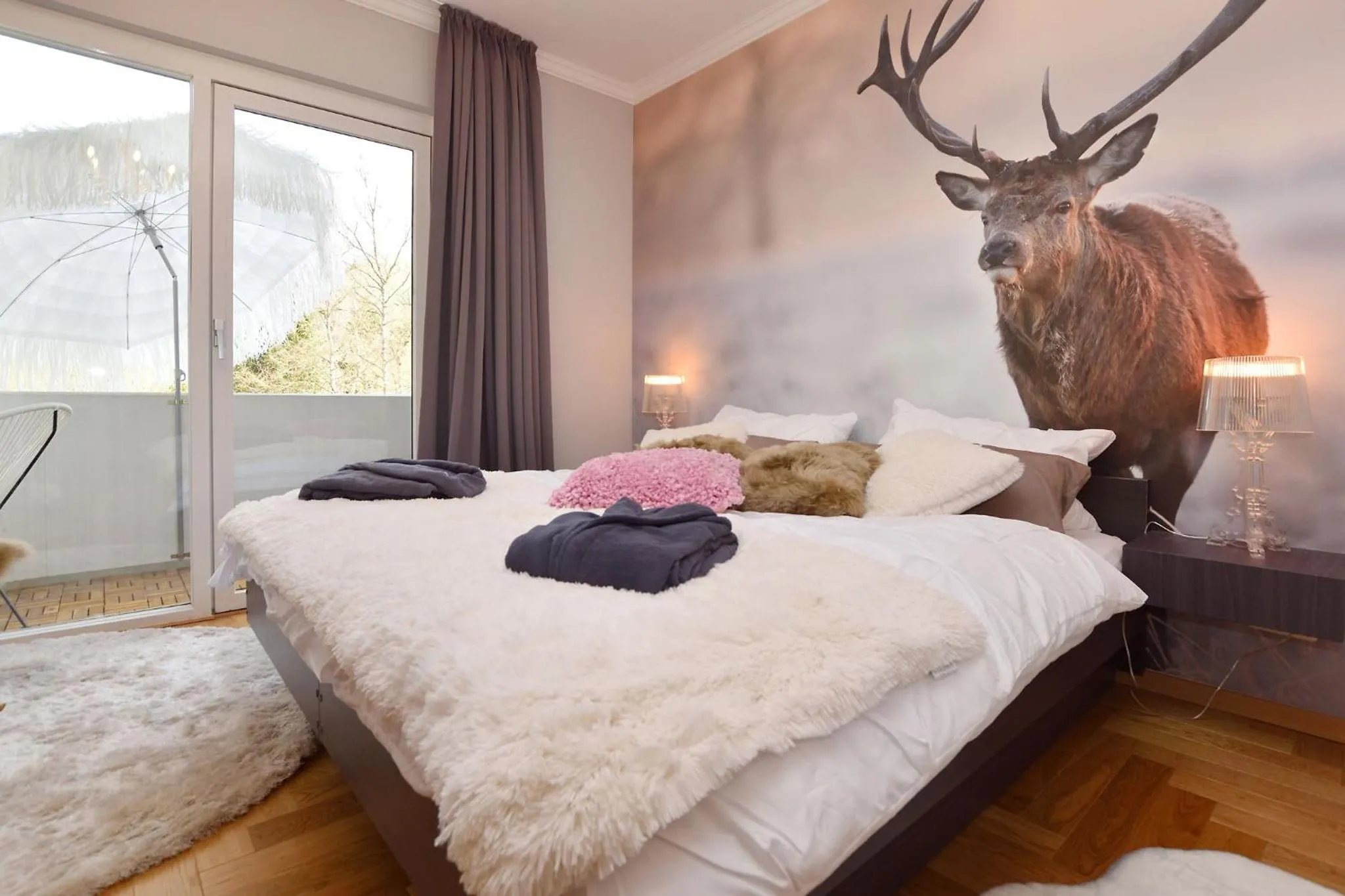 Photo of the whole room, Bed in Echt-Harz-Fewo
