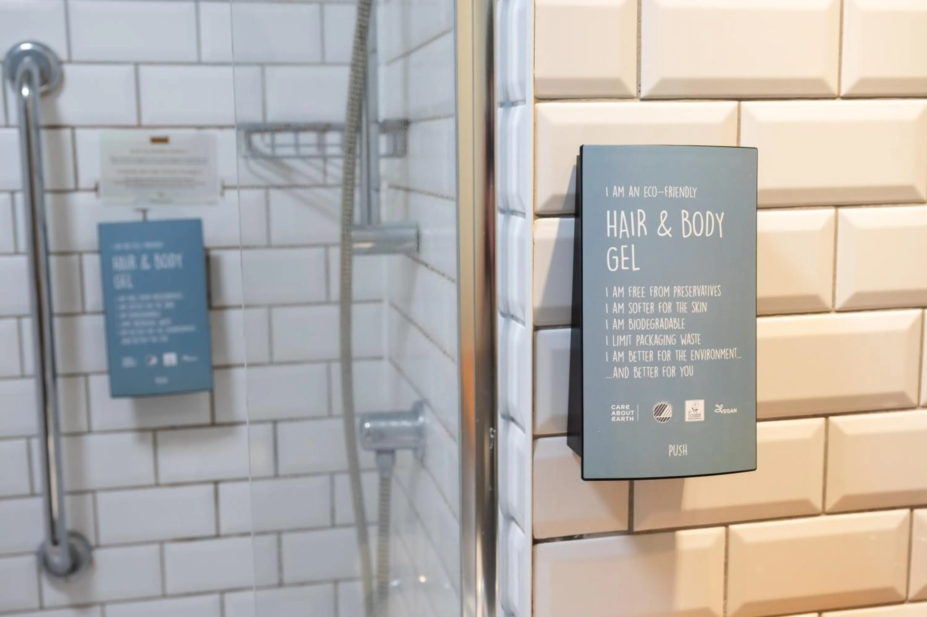 Shower in St Leonards Hotel by Greene King Inns