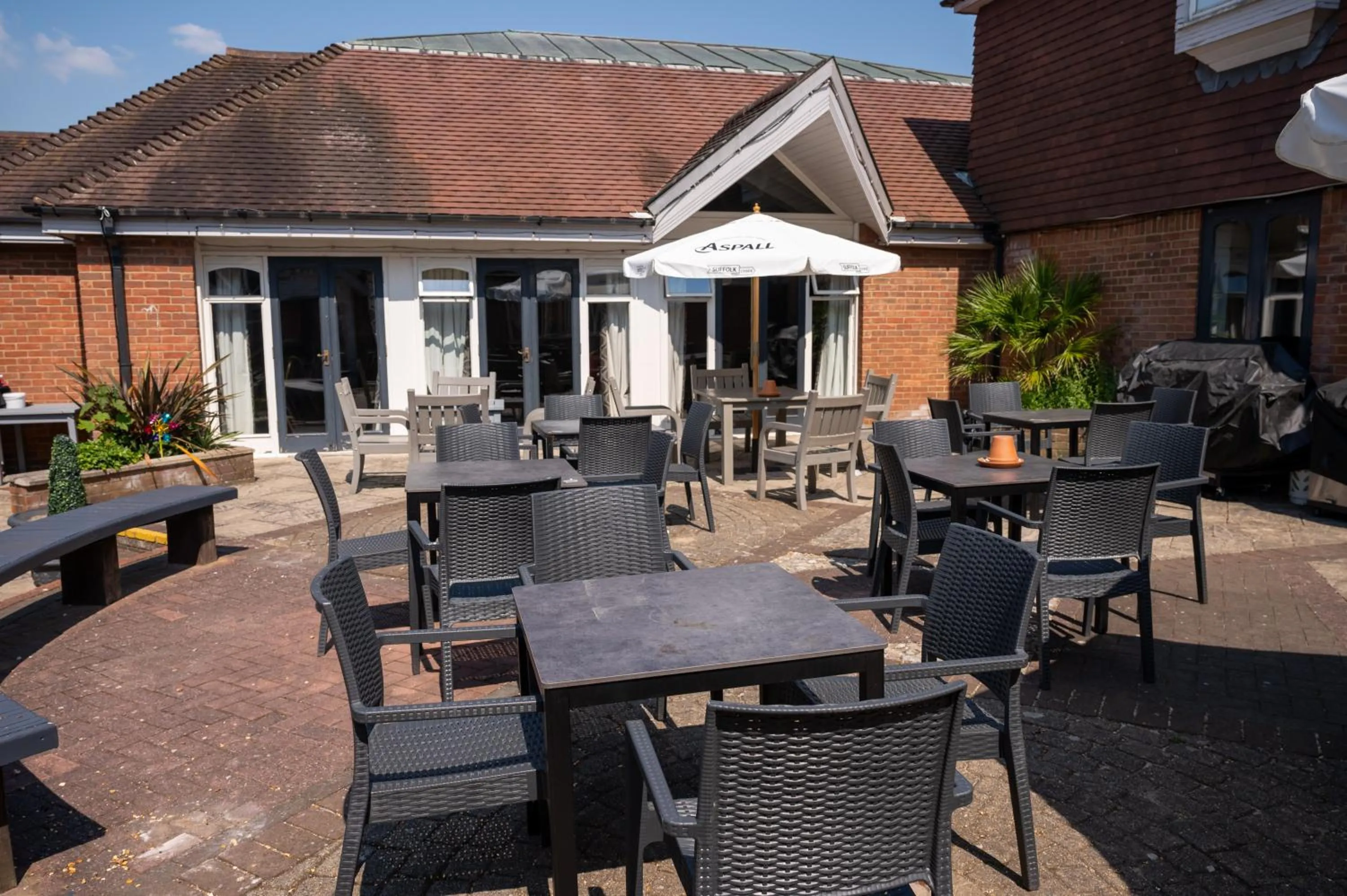 Garden in St Leonards Hotel by Greene King Inns