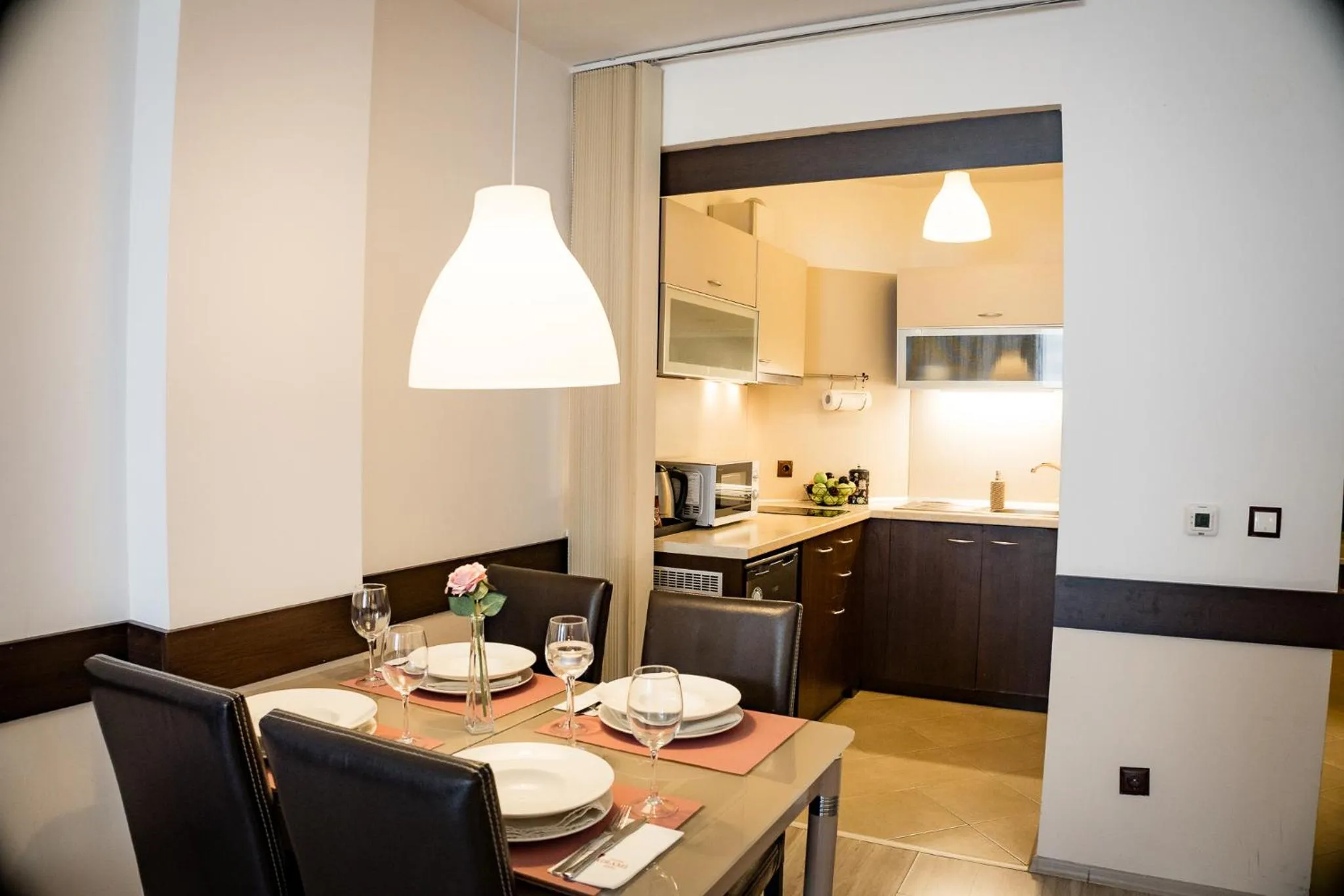 kitchen in Grami Hotel Sofia