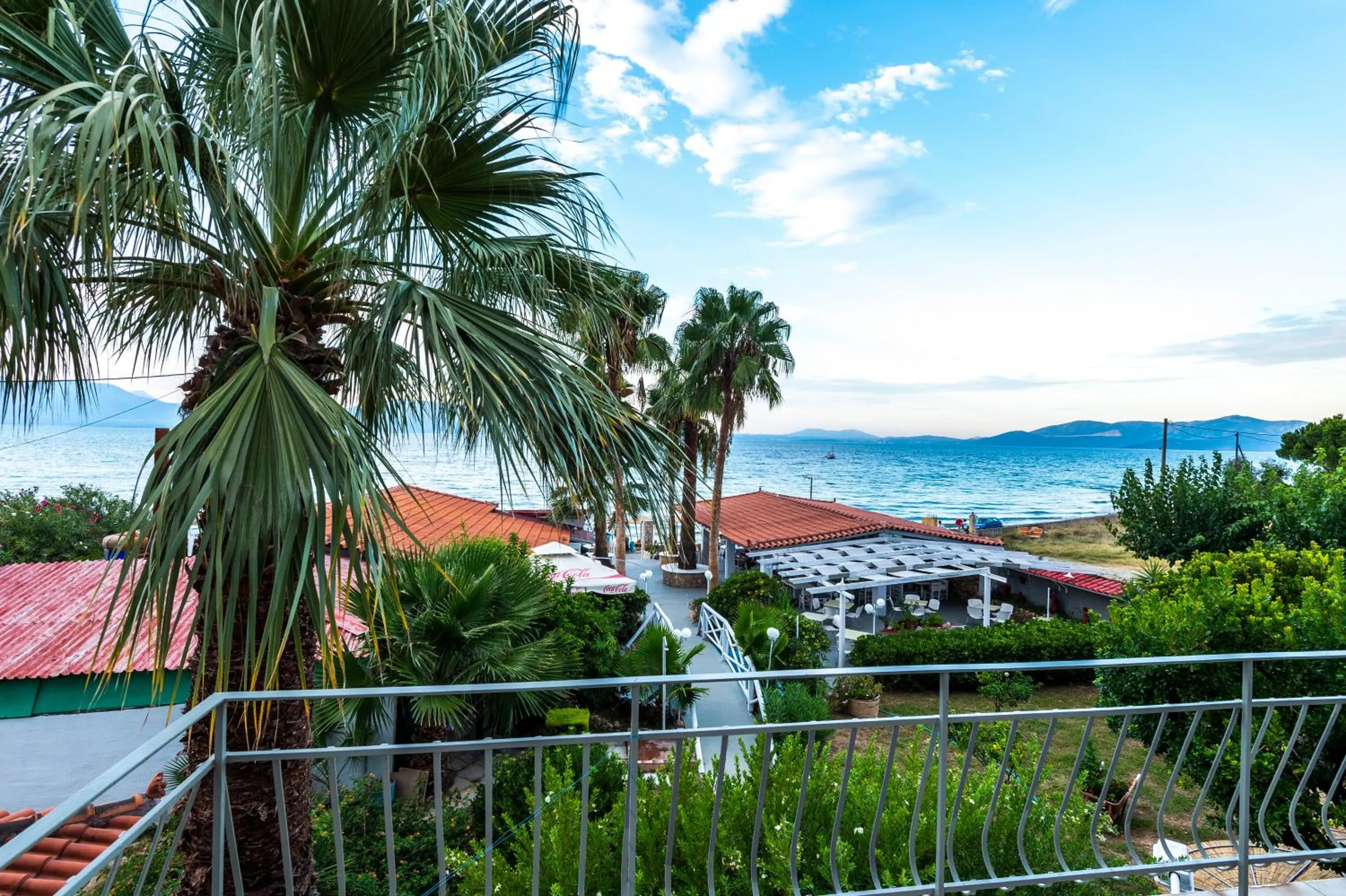 Balcony/Terrace in Hotel Agamemnon Beach