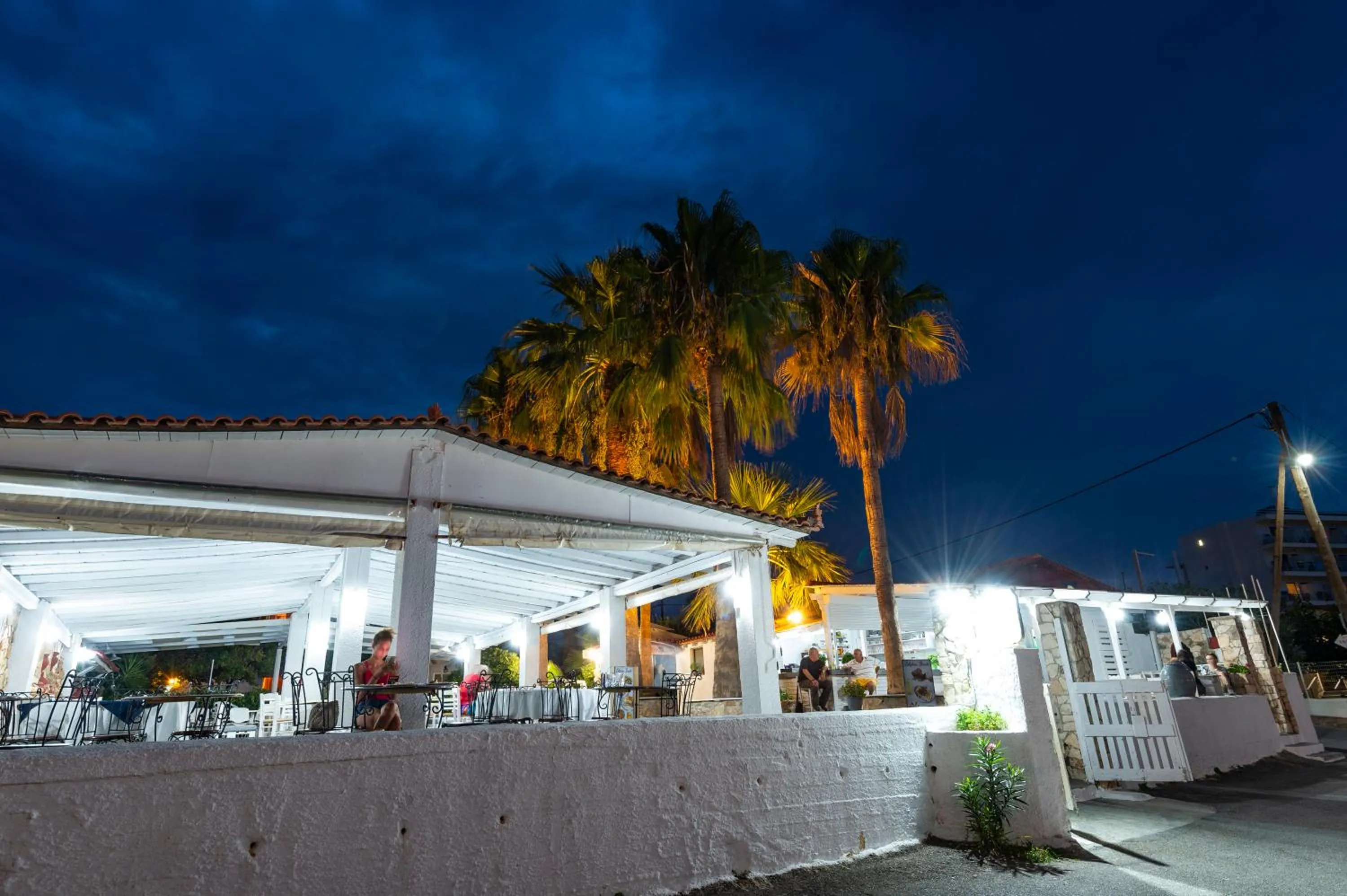 Lunch in Hotel Agamemnon Beach