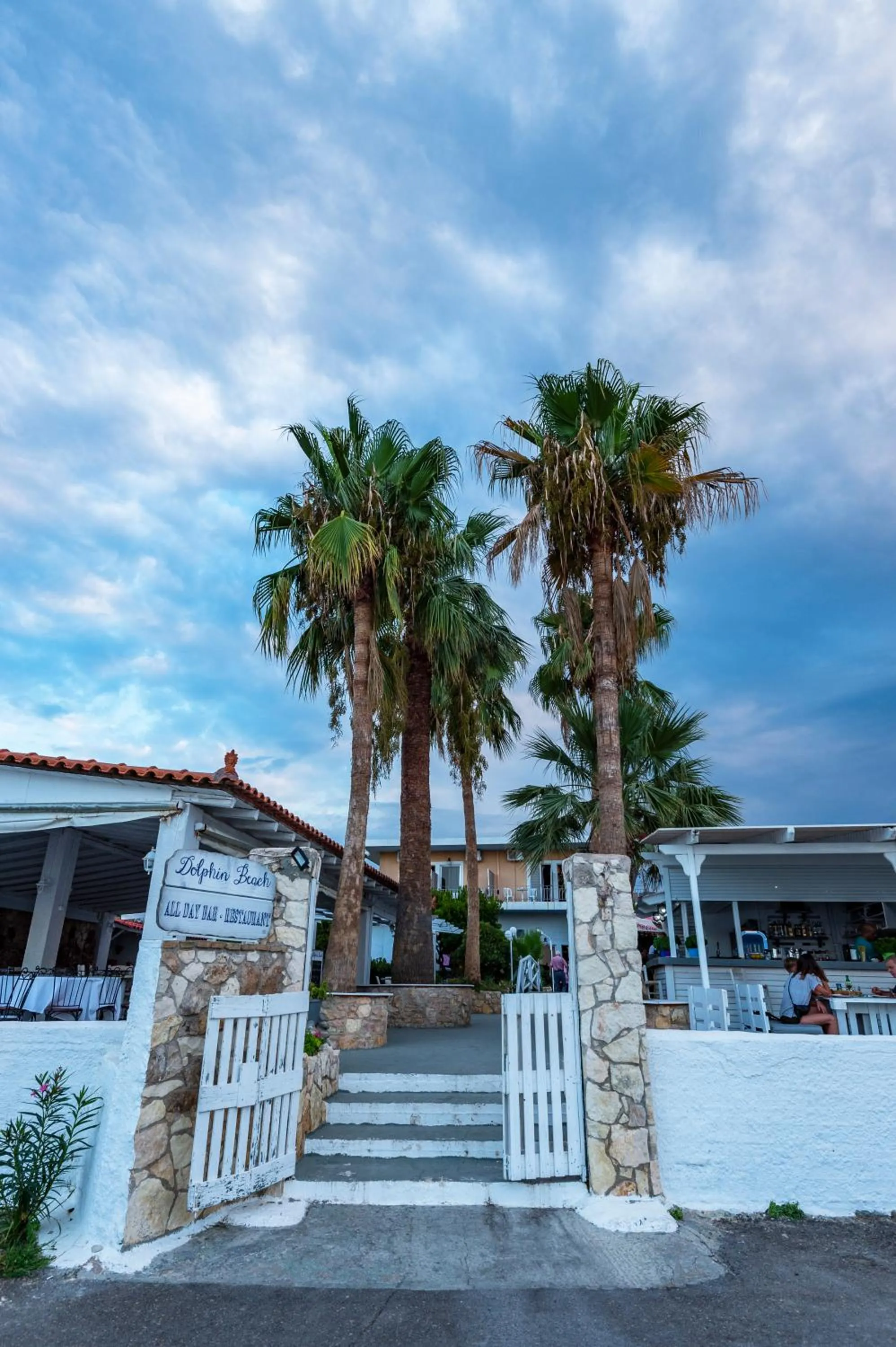 Facade/entrance in Hotel Agamemnon Beach