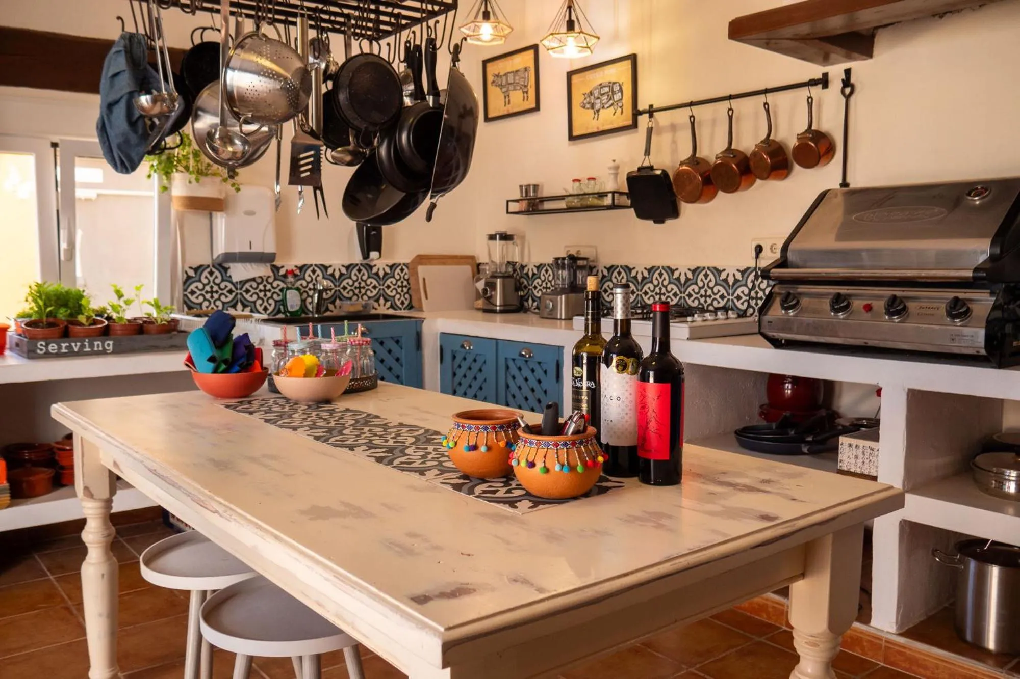 kitchen in B&B Casa Luna Vélez Blanco