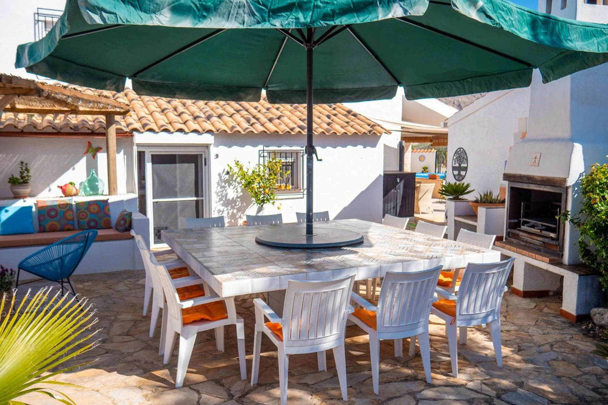 Patio in B&B Casa Luna Vélez Blanco