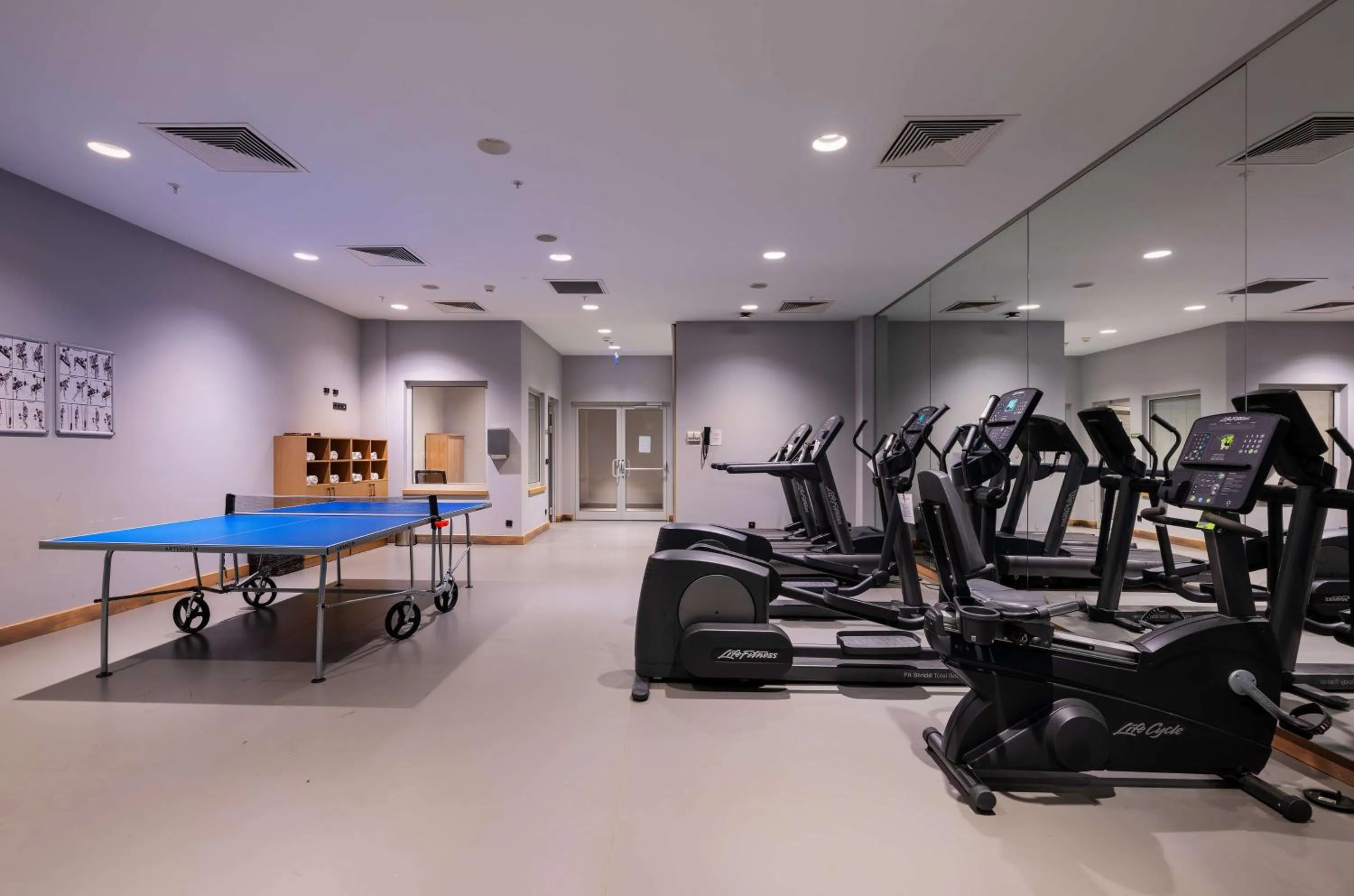 Fitness centre/facilities in Park Inn by Radisson Samsun