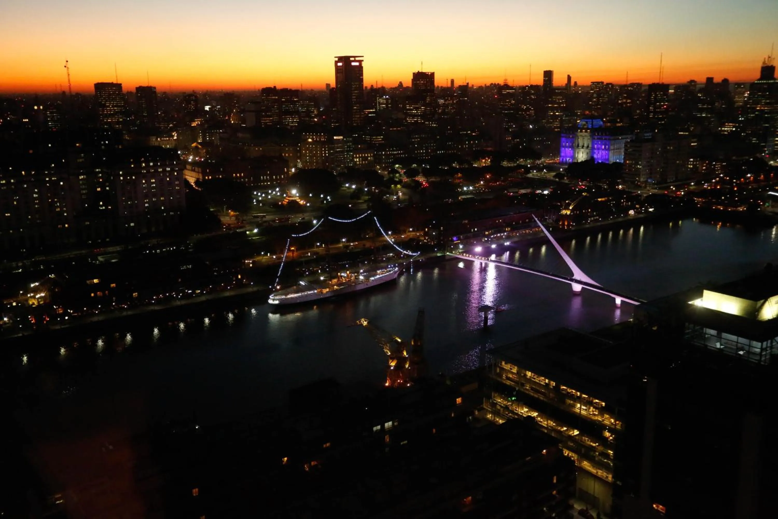 City view in Alvear Icon Hotel