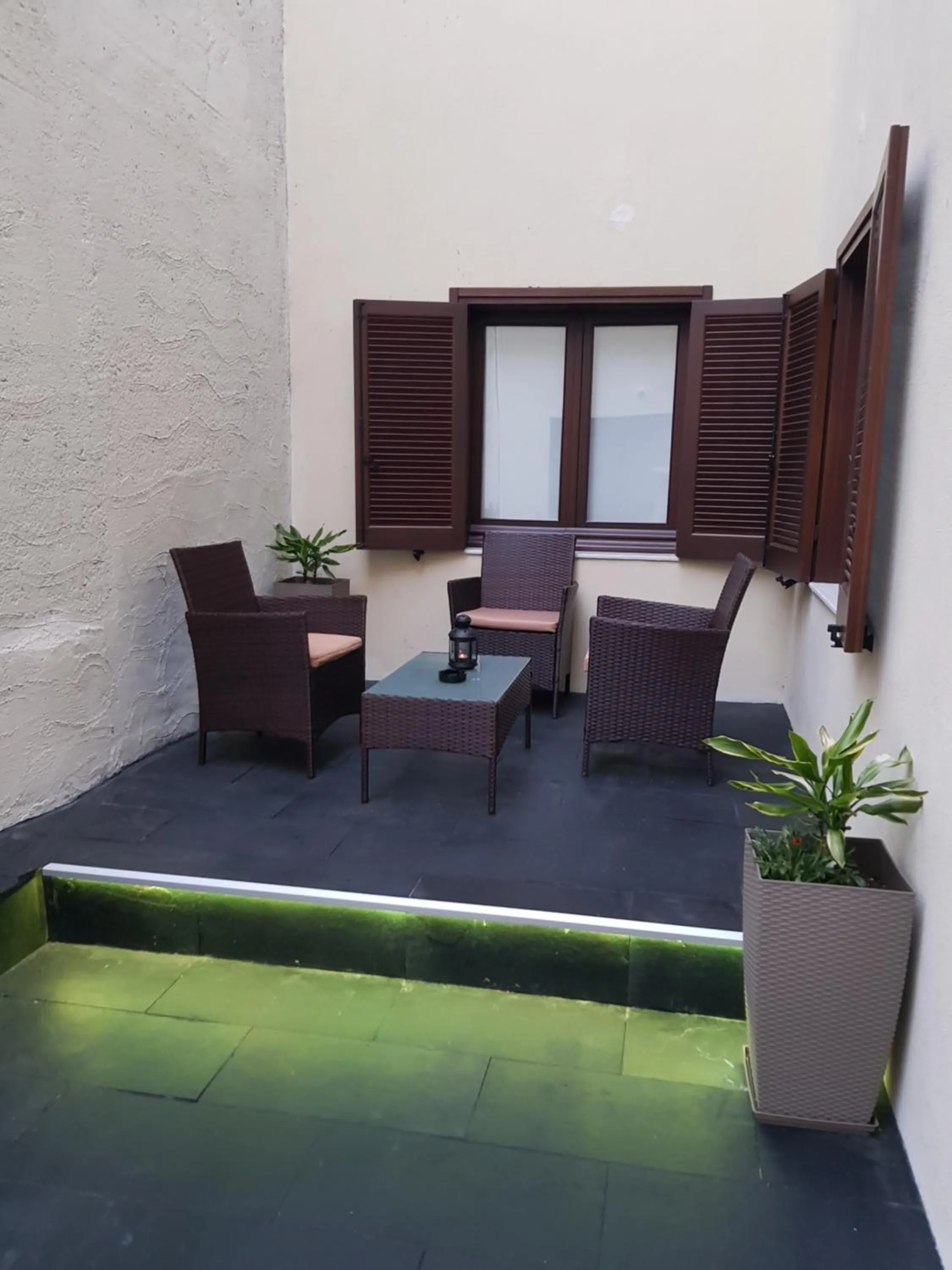 Patio in Old Town Senses Boutique Hotel