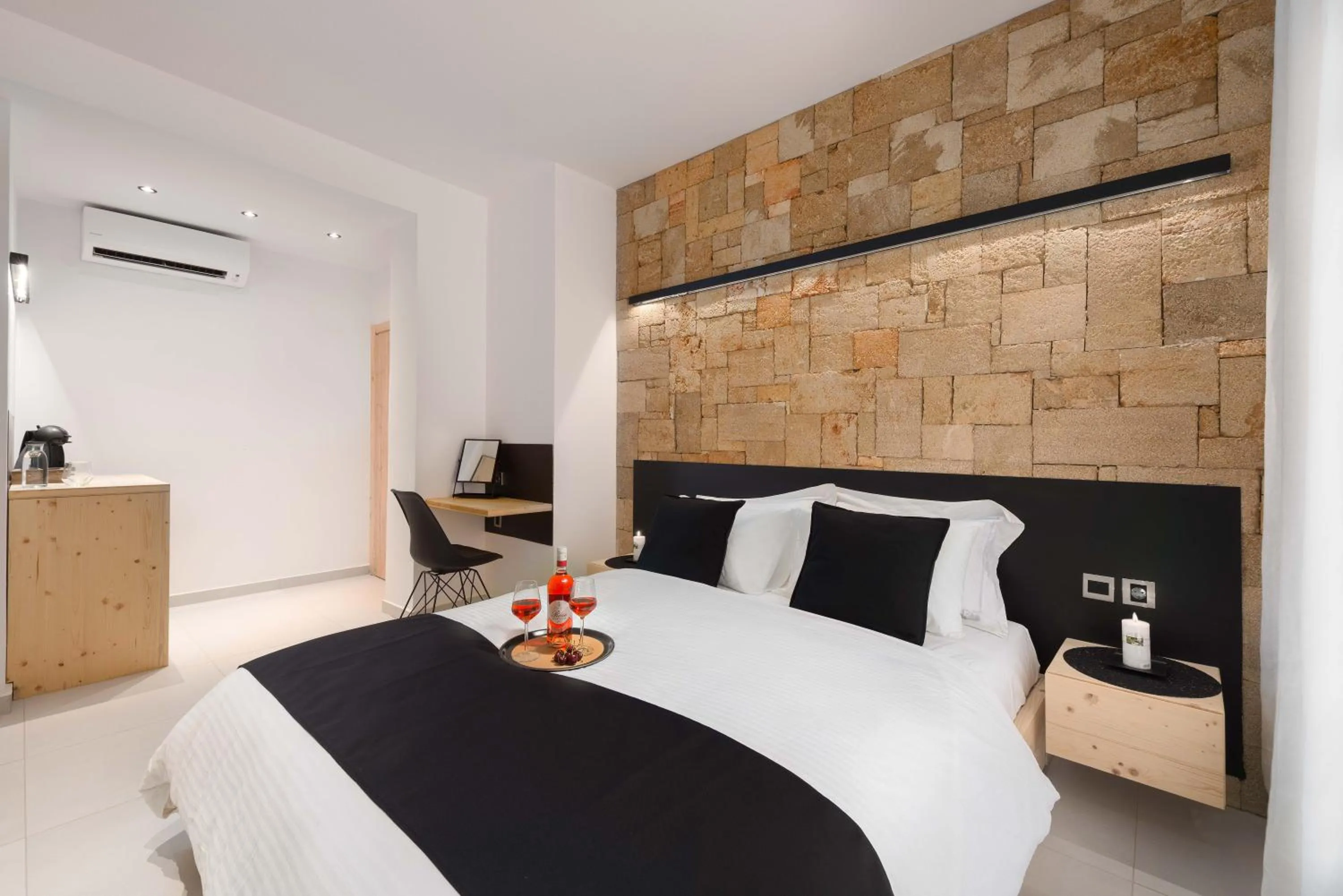 Bedroom, Bed in Old Town Senses Boutique Hotel