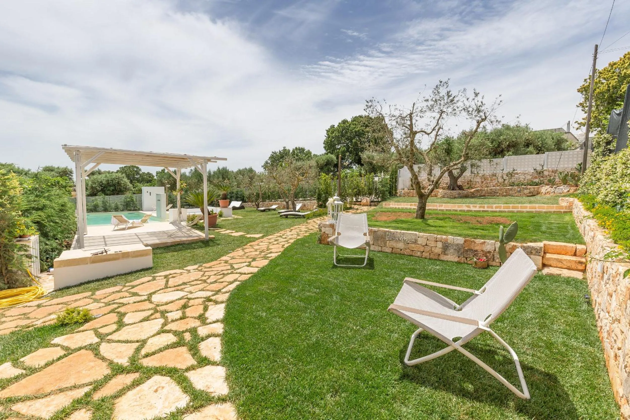 Patio in Dimora San Quirico - bed e breakfast - Cisternino