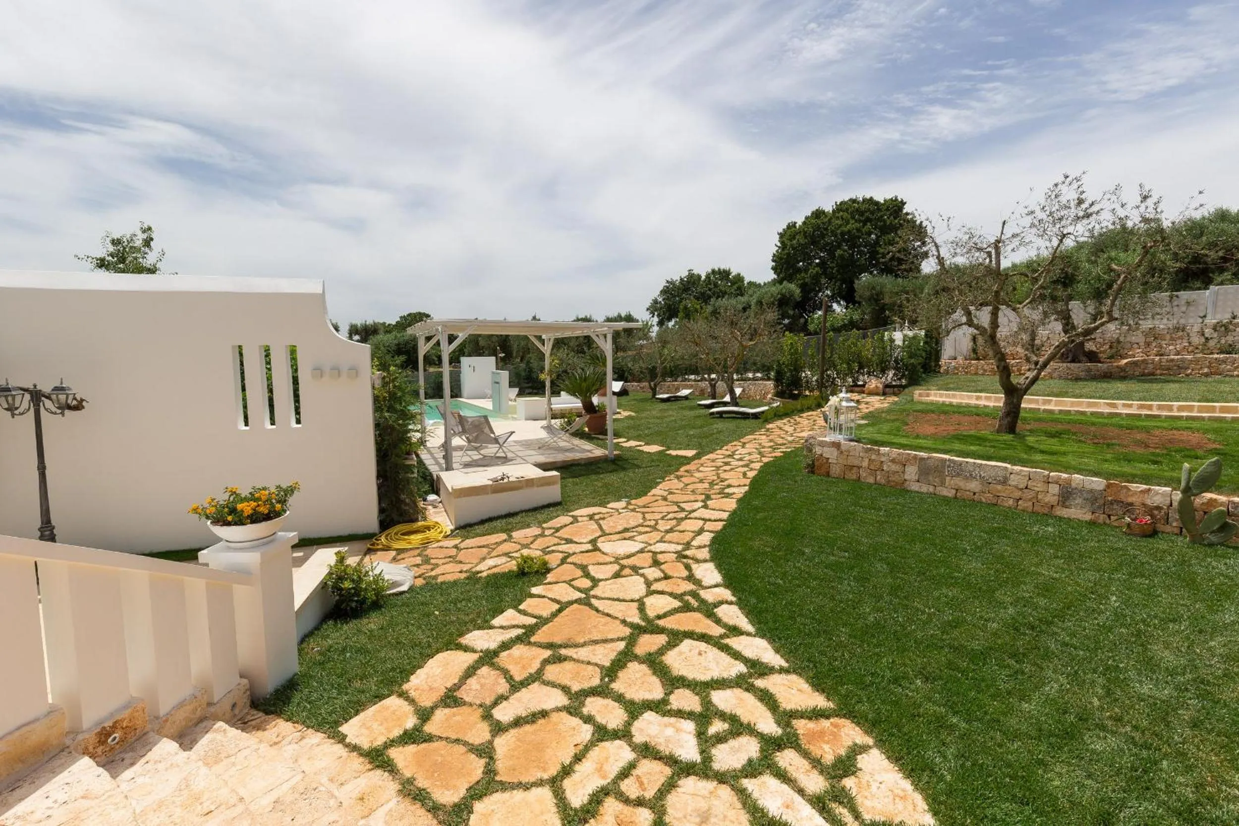 Garden in Dimora San Quirico - bed e breakfast - Cisternino