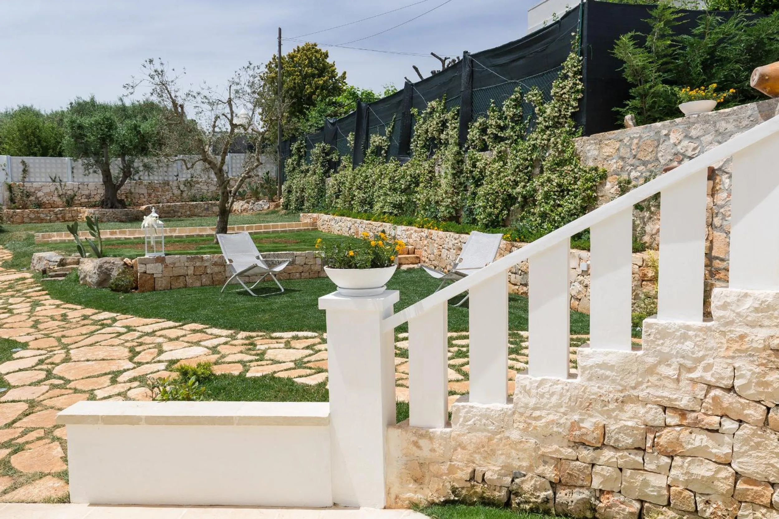 Garden in Dimora San Quirico - bed e breakfast - Cisternino