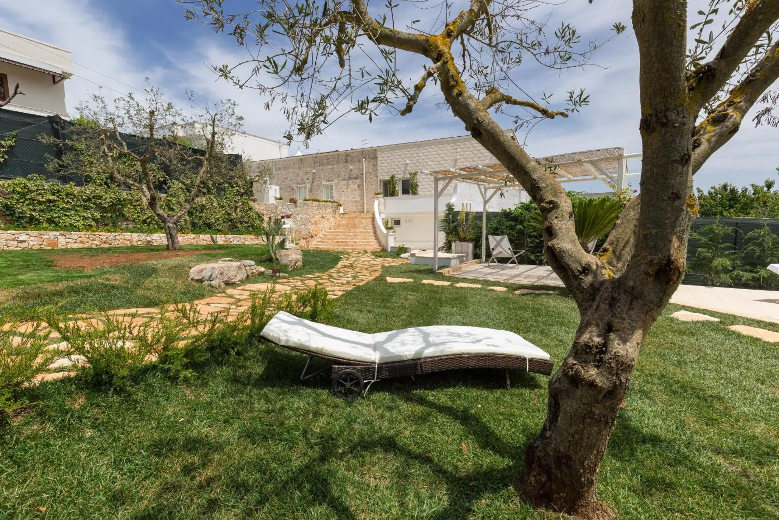 Garden in Dimora San Quirico - bed e breakfast - Cisternino