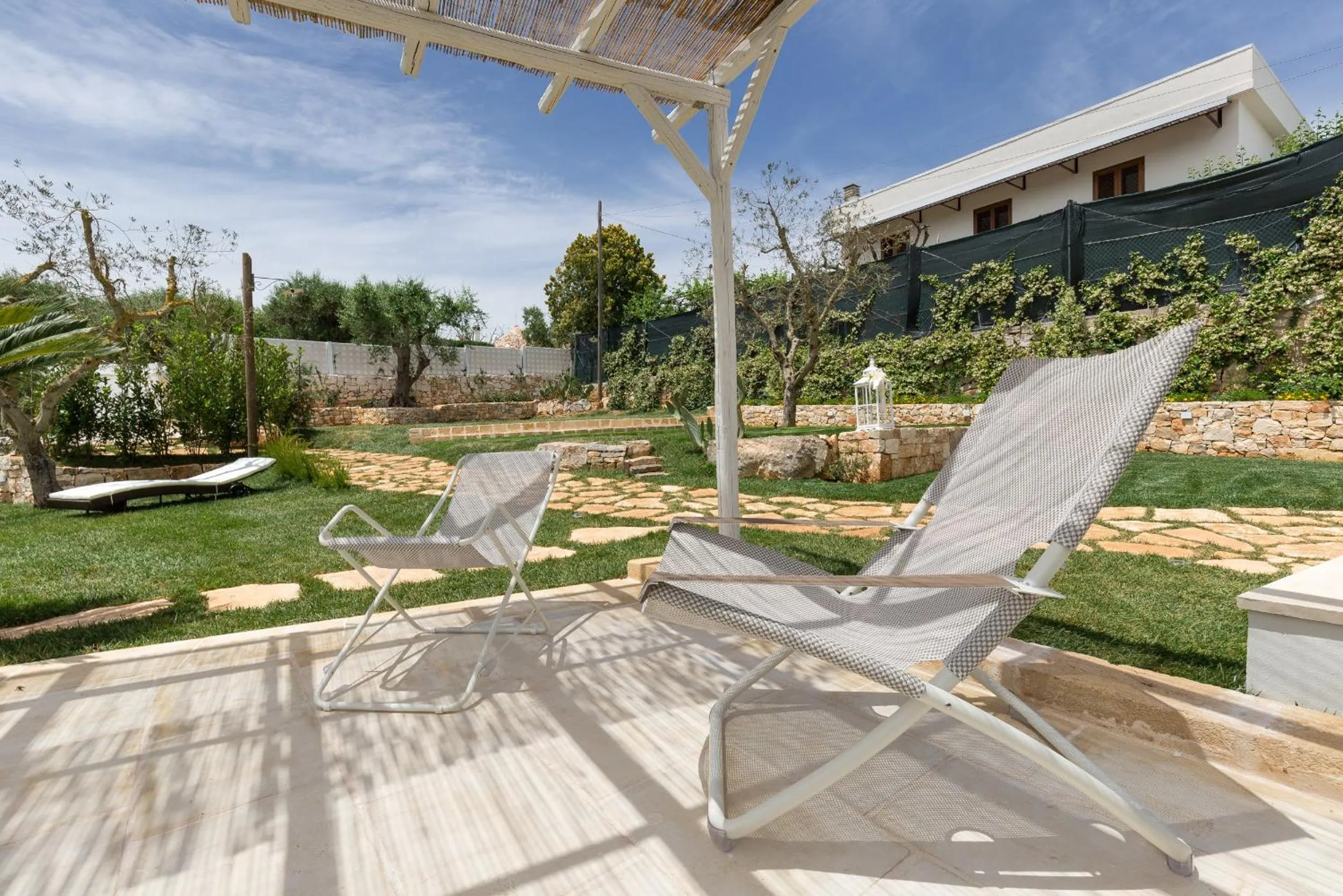 Patio in Dimora San Quirico - bed e breakfast - Cisternino