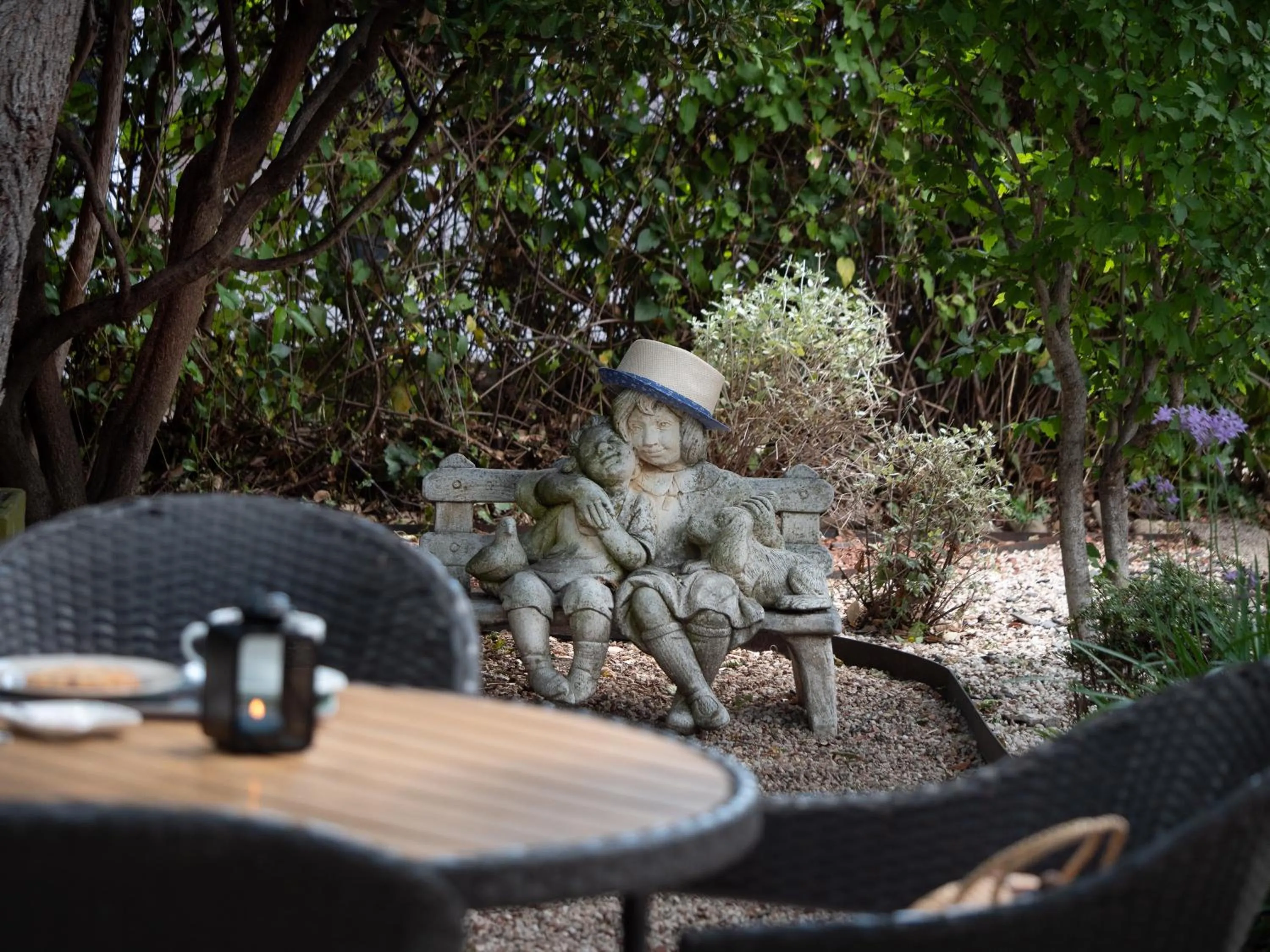 Garden view in Altera Roma Hôtel