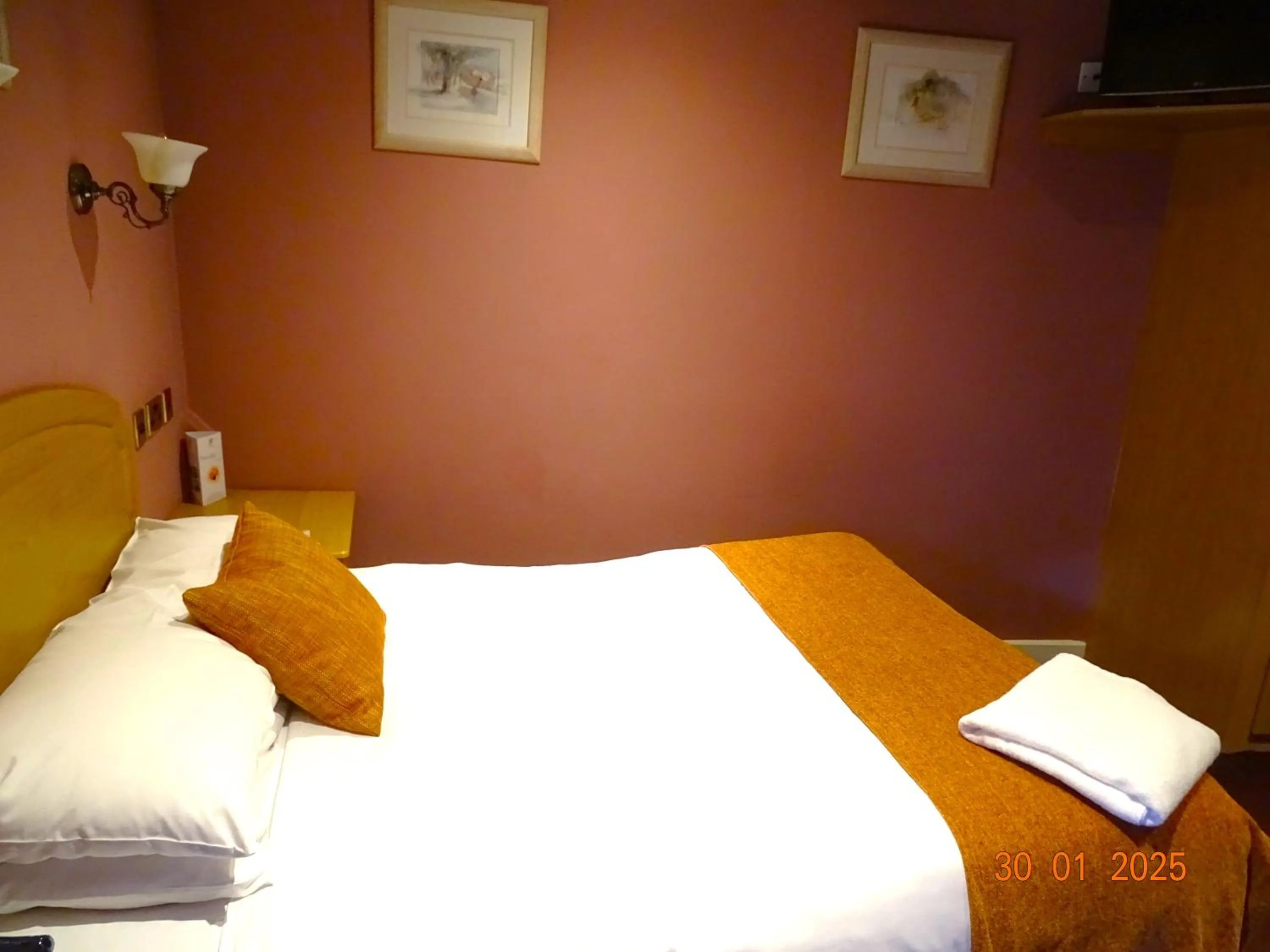 Bedroom, Bed in Donington Manor Hotel