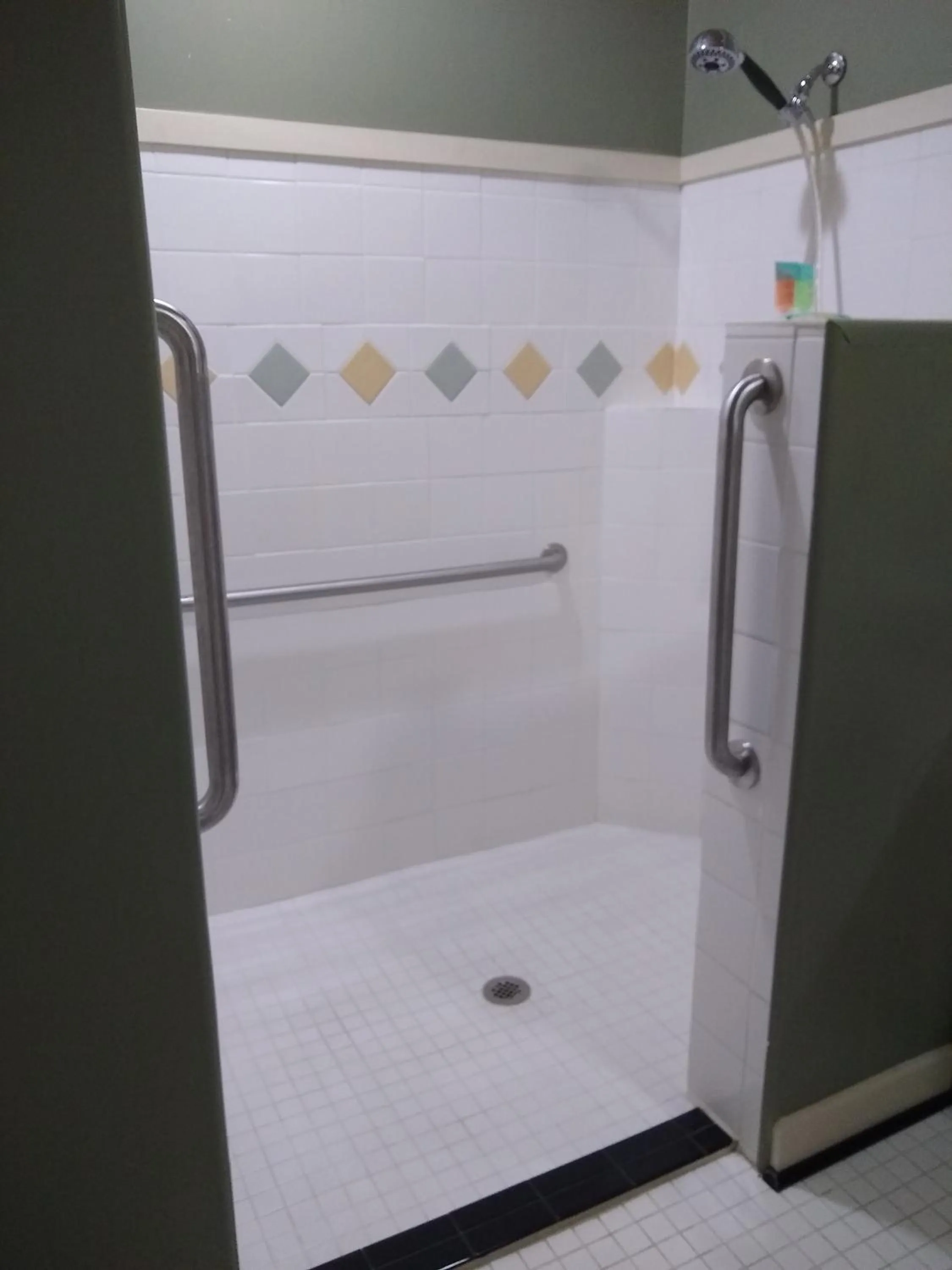 Shower in Southern Comfort Suites